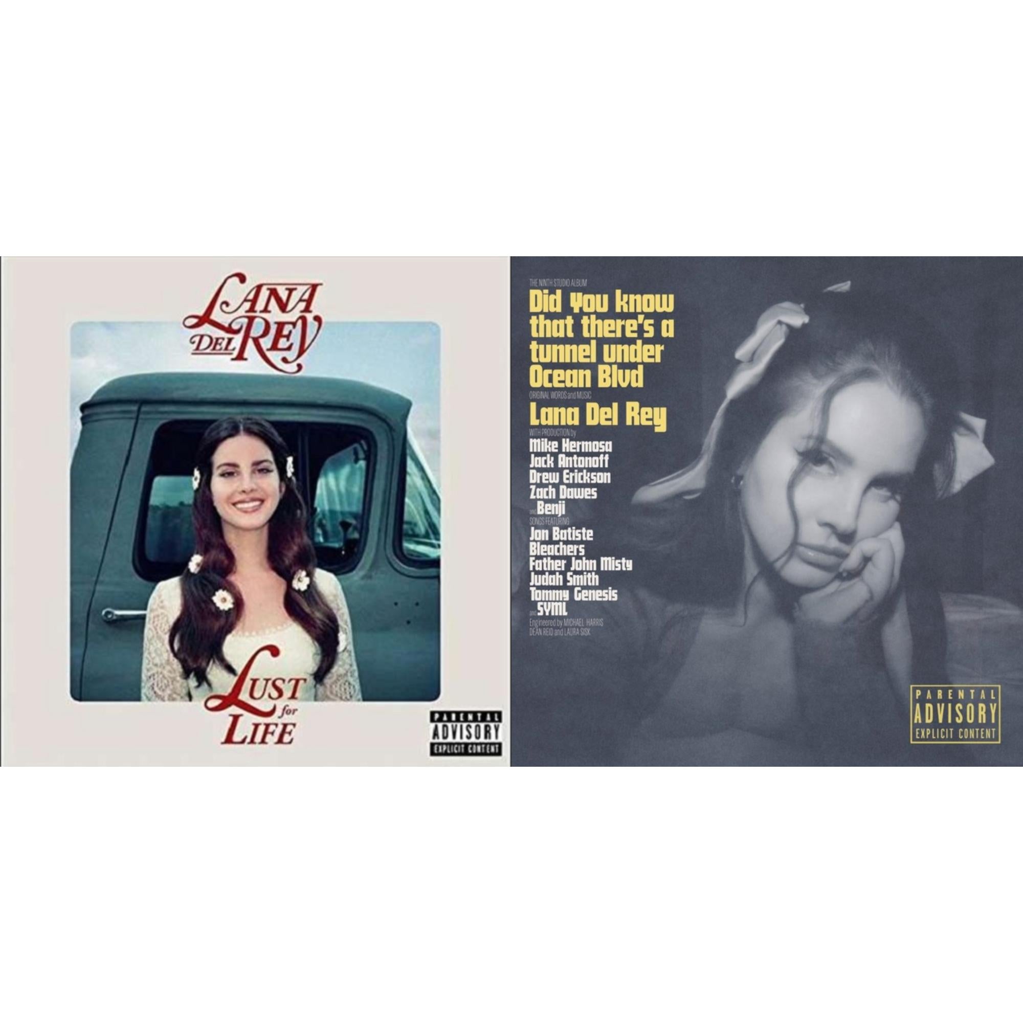 Did You Know That There’S A Tunnel Under Ocean Blvd (X) & Lust For Life