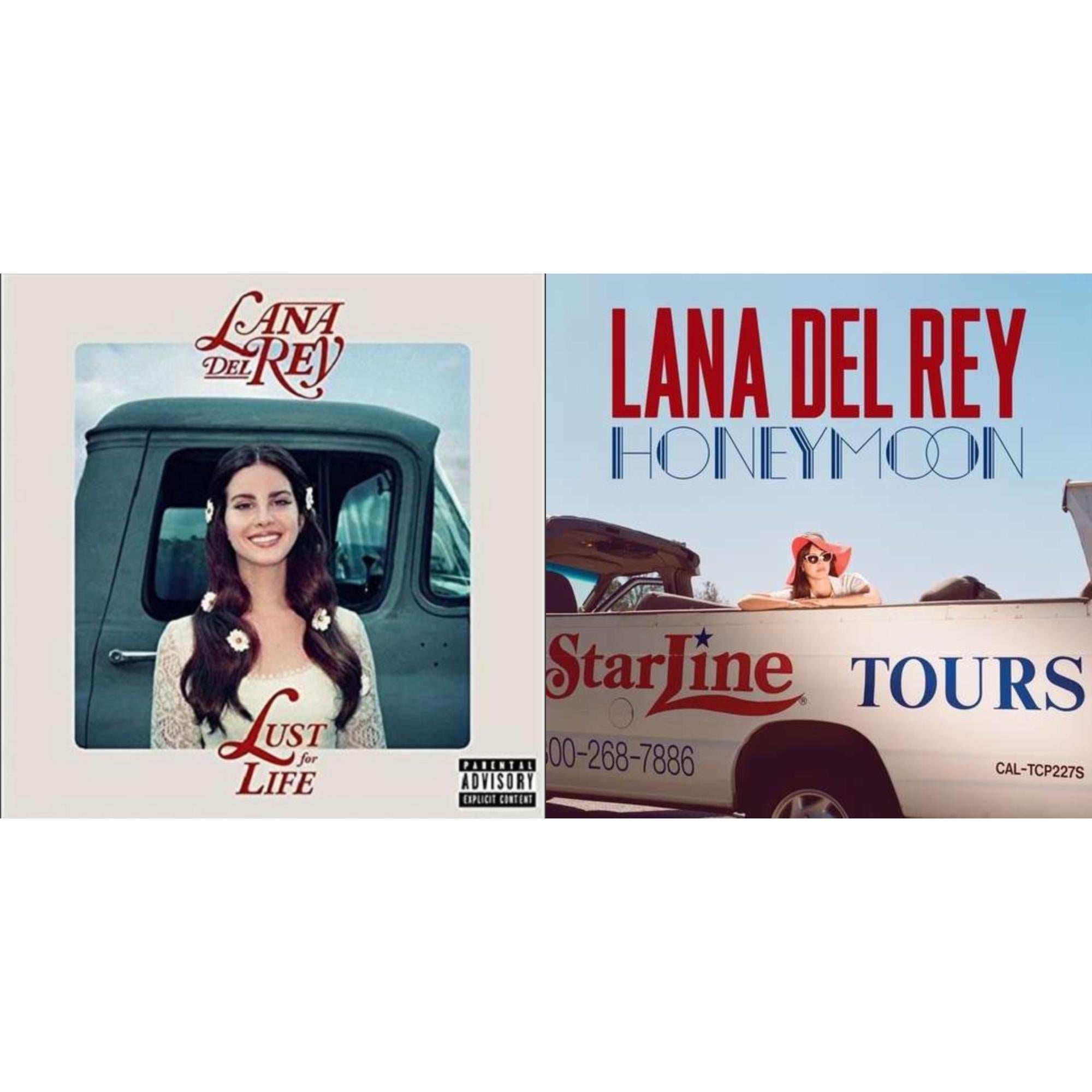 Lana Del Rey - Lust For Life & Honeymoon - CD Bundle