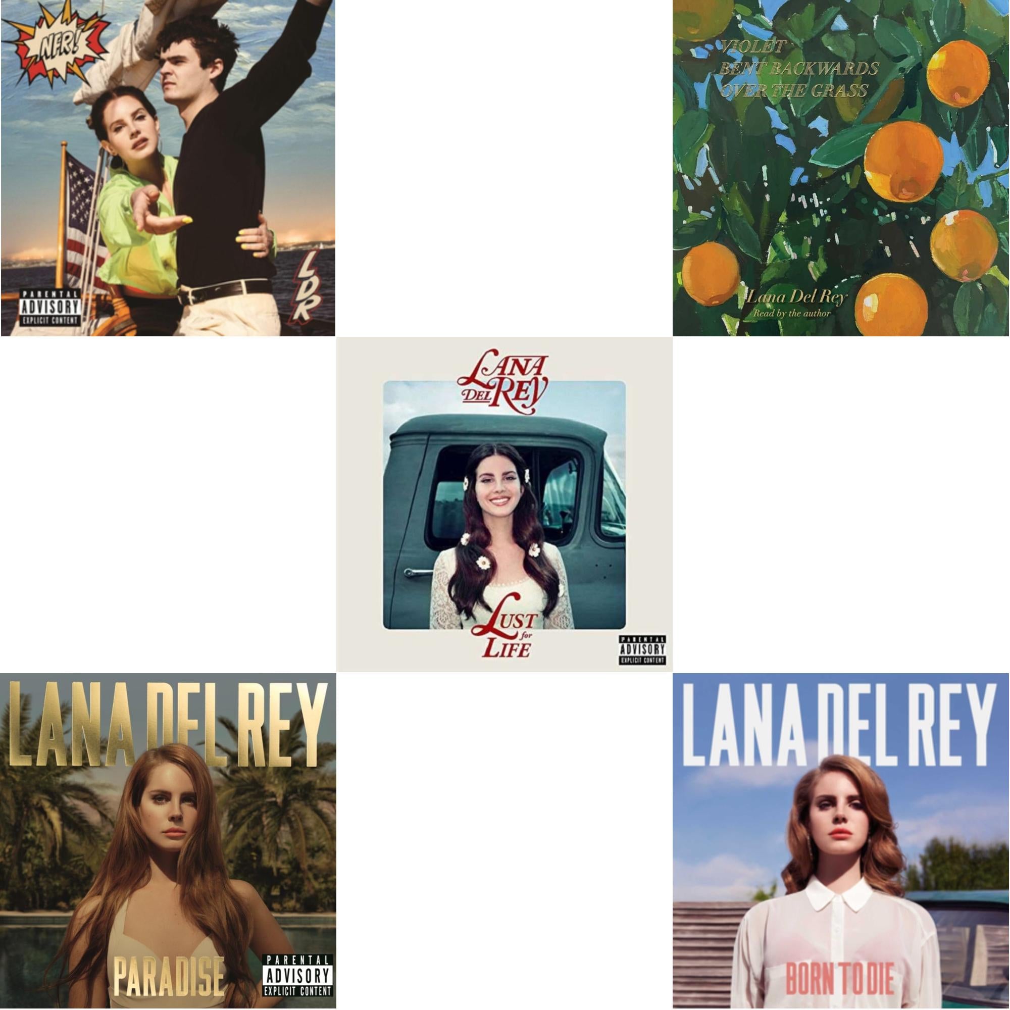 Violet Bent Backwards Over The Grass (180G) & Nfr! (2LP) & Born To Die & Paradise & Lust For Life