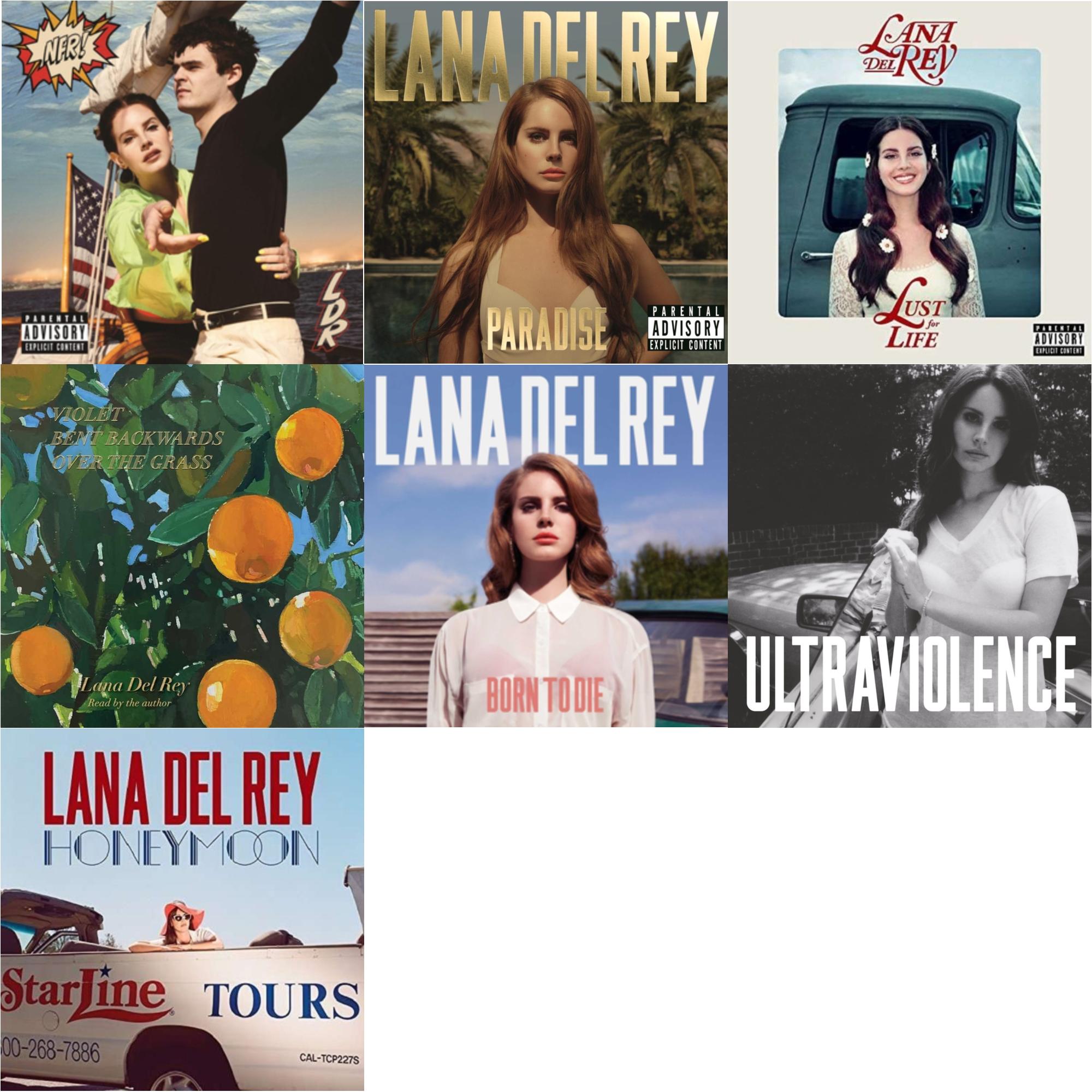 Violet Bent Backwards Over The Grass (180G) & Nfr! (2LP) & Born To Die & Paradise & Ultraviolence & Honeymoon & Lust For Life