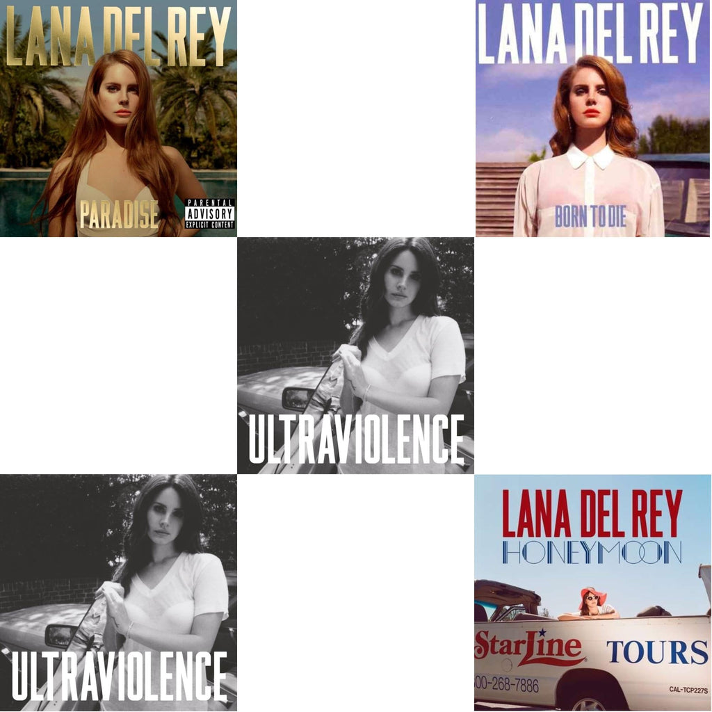 Born To Die & Paradise & Ultraviolence & Ultraviolence & Honeymoon