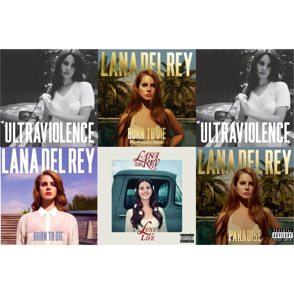 Born To Die & Born To Die (Paradise Edition) & Paradise & Ultraviolence & Ultraviolence & Lust For Life