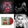 Lady Gaga - Chromatica (180G) & Born This Way - The Tenth Anniversary (3LP) & Harlequin (Red LP Vinyl) & Born This Way