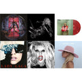 Lady Gaga - Chromatica (180G) & Born This Way - The Tenth Anniversary (3LP) & Harlequin (Red LP Vinyl) & Fame & Born This Way & Joanne