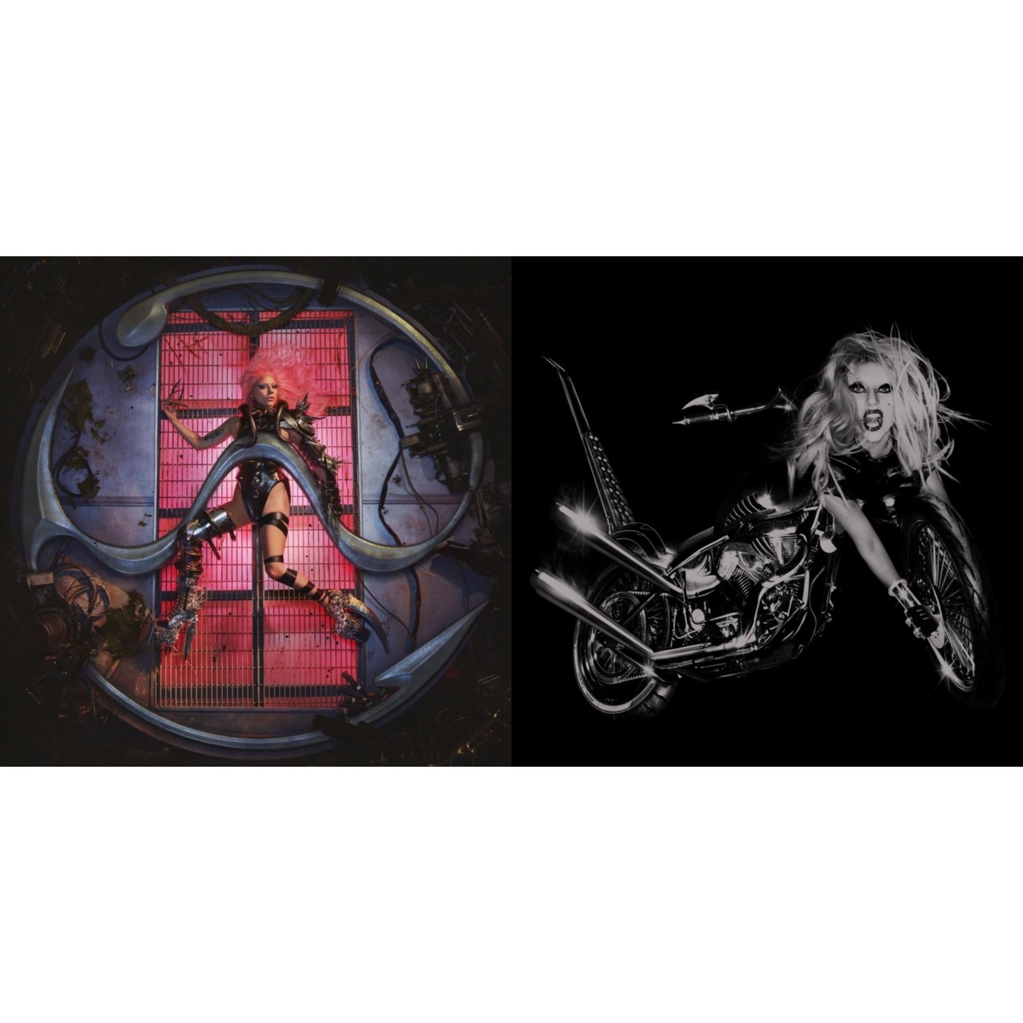 Lady Gaga - Chromatica (180G) & Born This Way - The Tenth Anniversary (3LP)