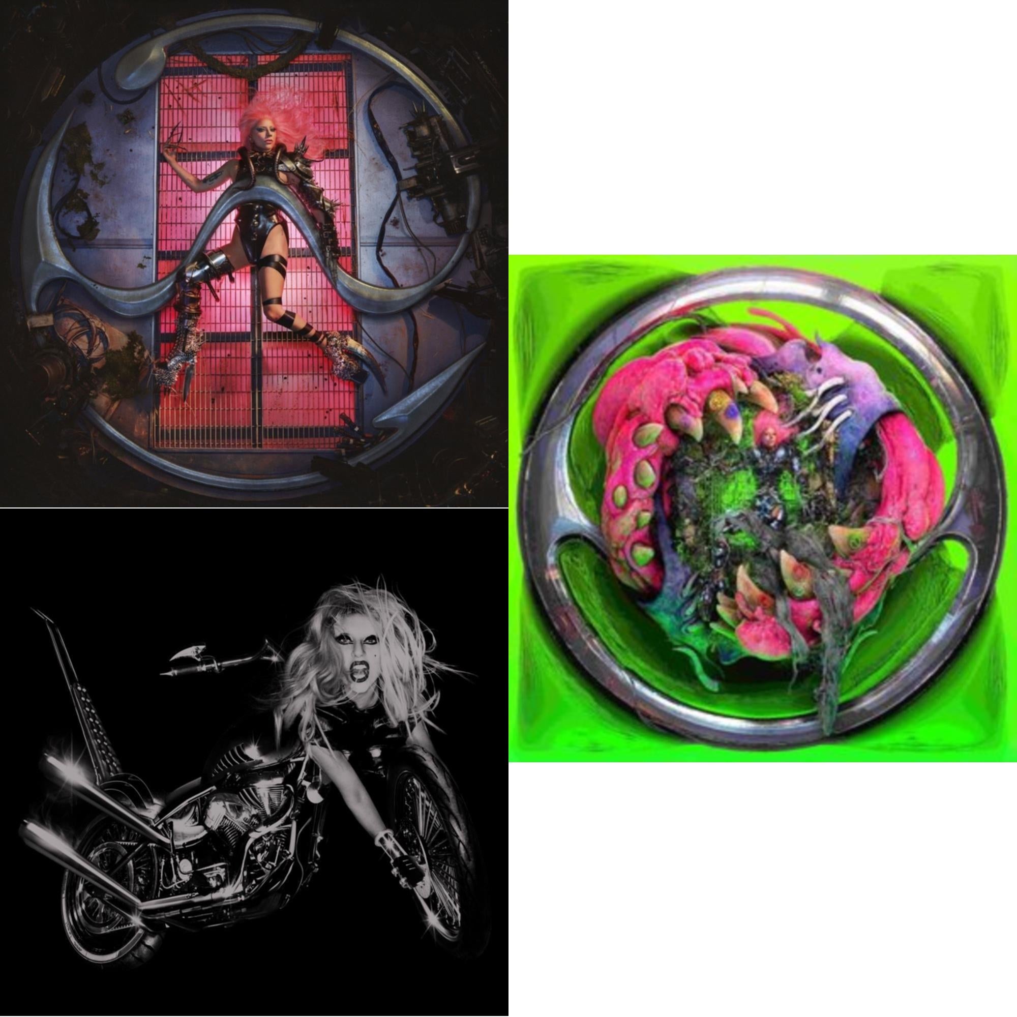 Lady Gaga - Chromatica (180G) & Born This Way - The Tenth Anniversary (3LP) & Dawn Of Chromatica (Clear LP Vinyl)
