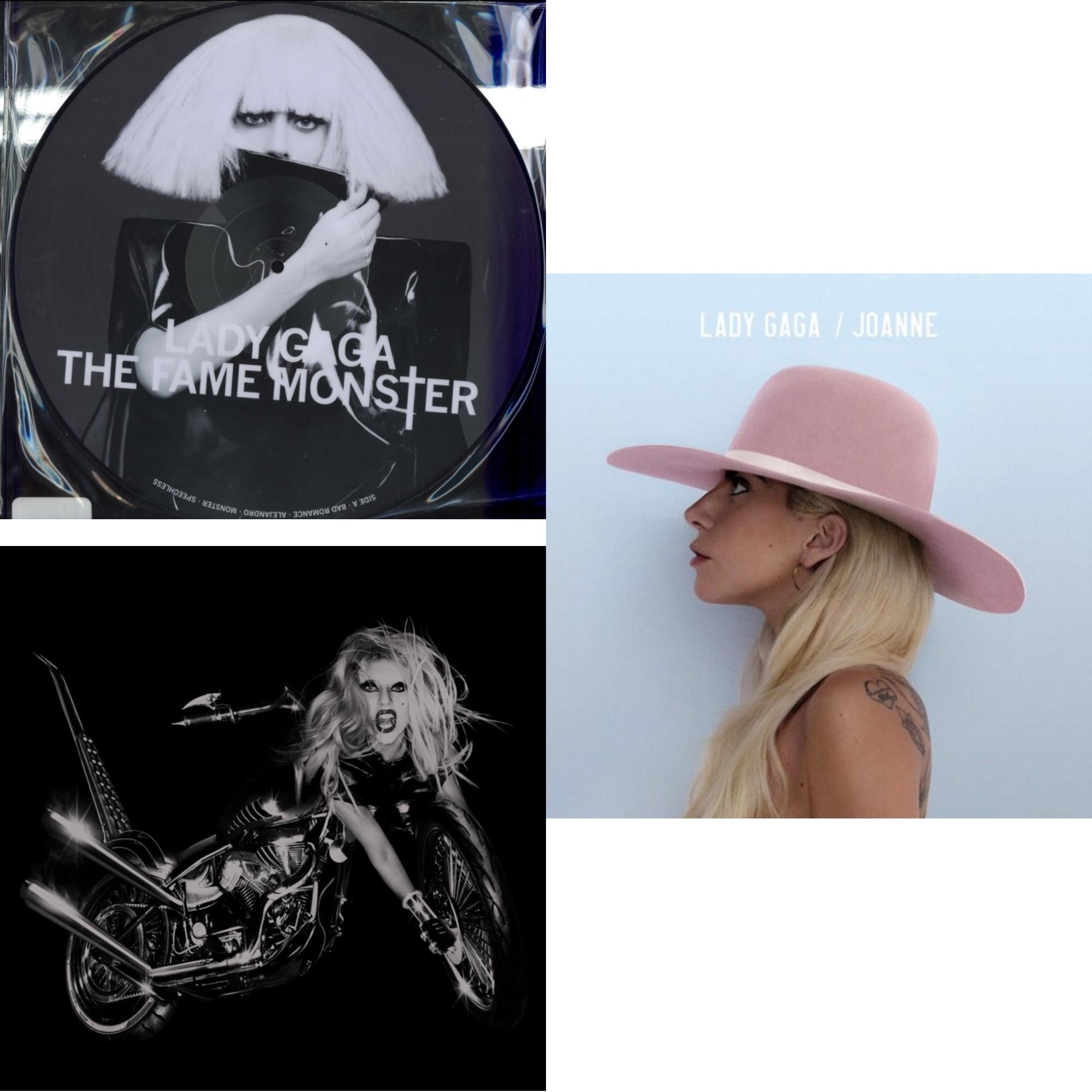 Lady Gaga - Born This Way - The Tenth Anniversary (3LP) & Fame Monster & Joanne