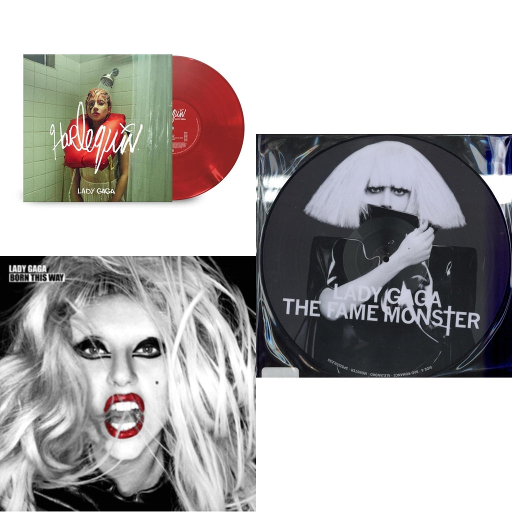 Harlequin (Red LP Vinyl) & Fame Monster & Born This Way