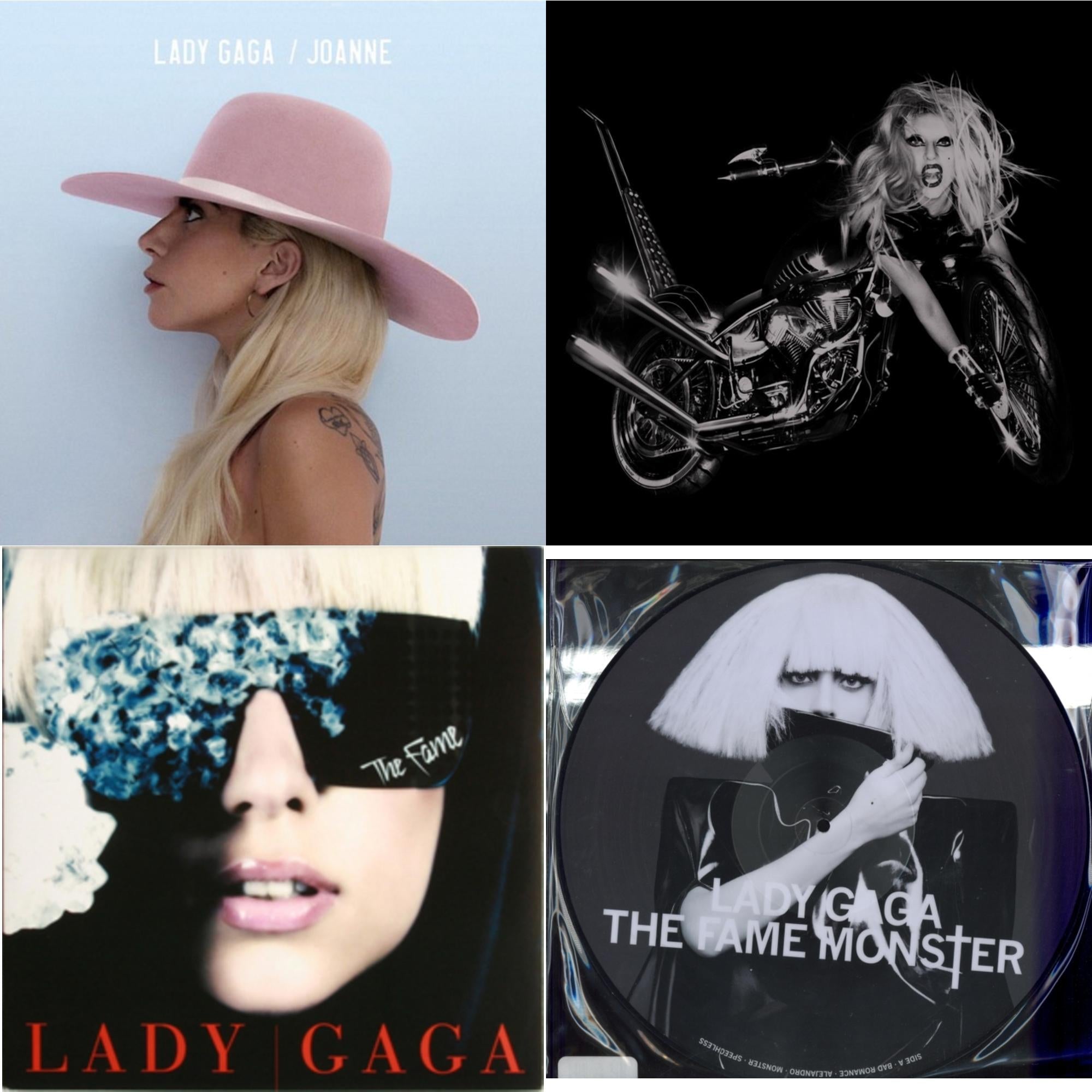 Lady Gaga - Born This Way - The Tenth Anniversary (3LP) & Fame & Fame Monster & Joanne