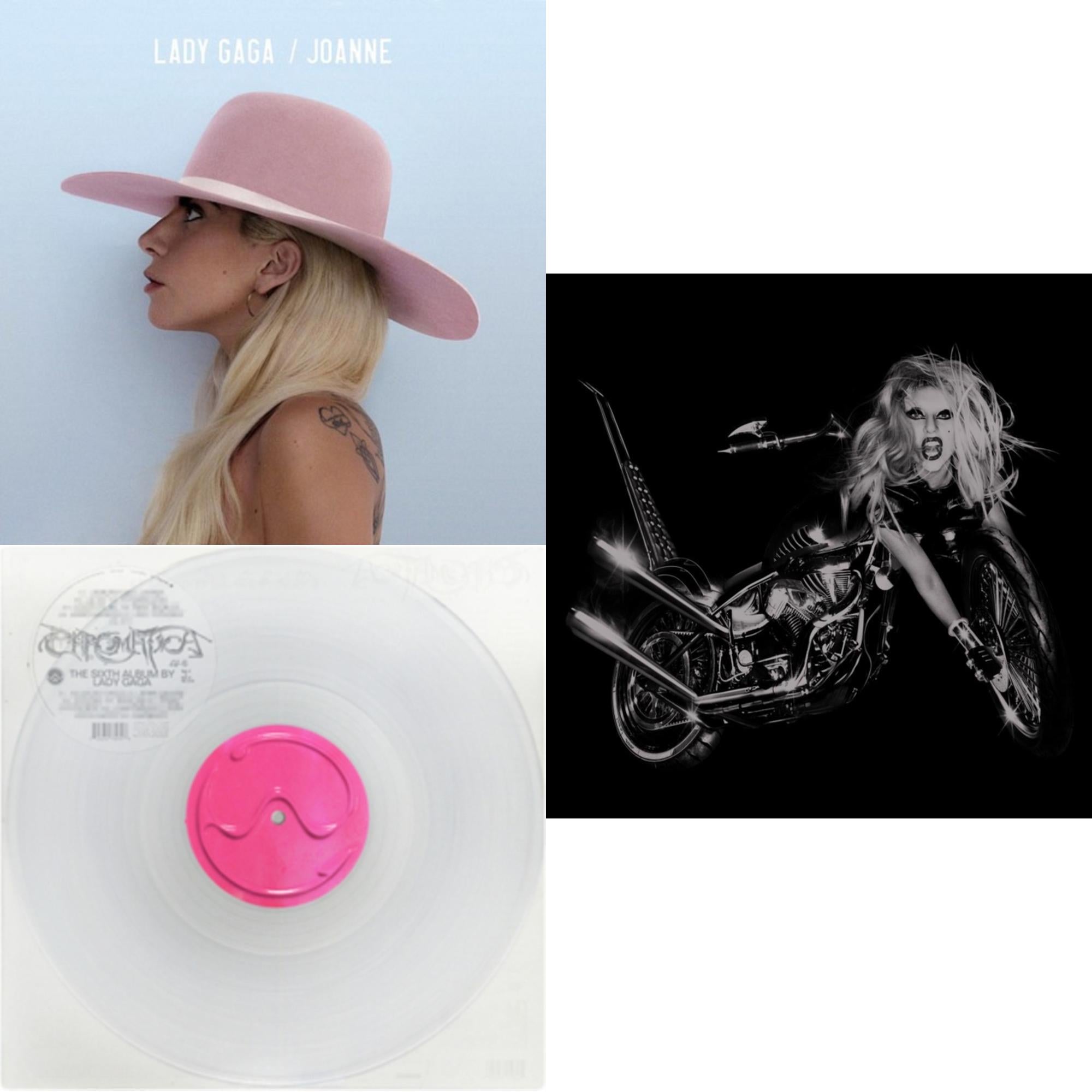 Born This Way - The Tenth Anniversary (3LP) & Chromatica (Milky Clear LP Vinyl) & Joanne