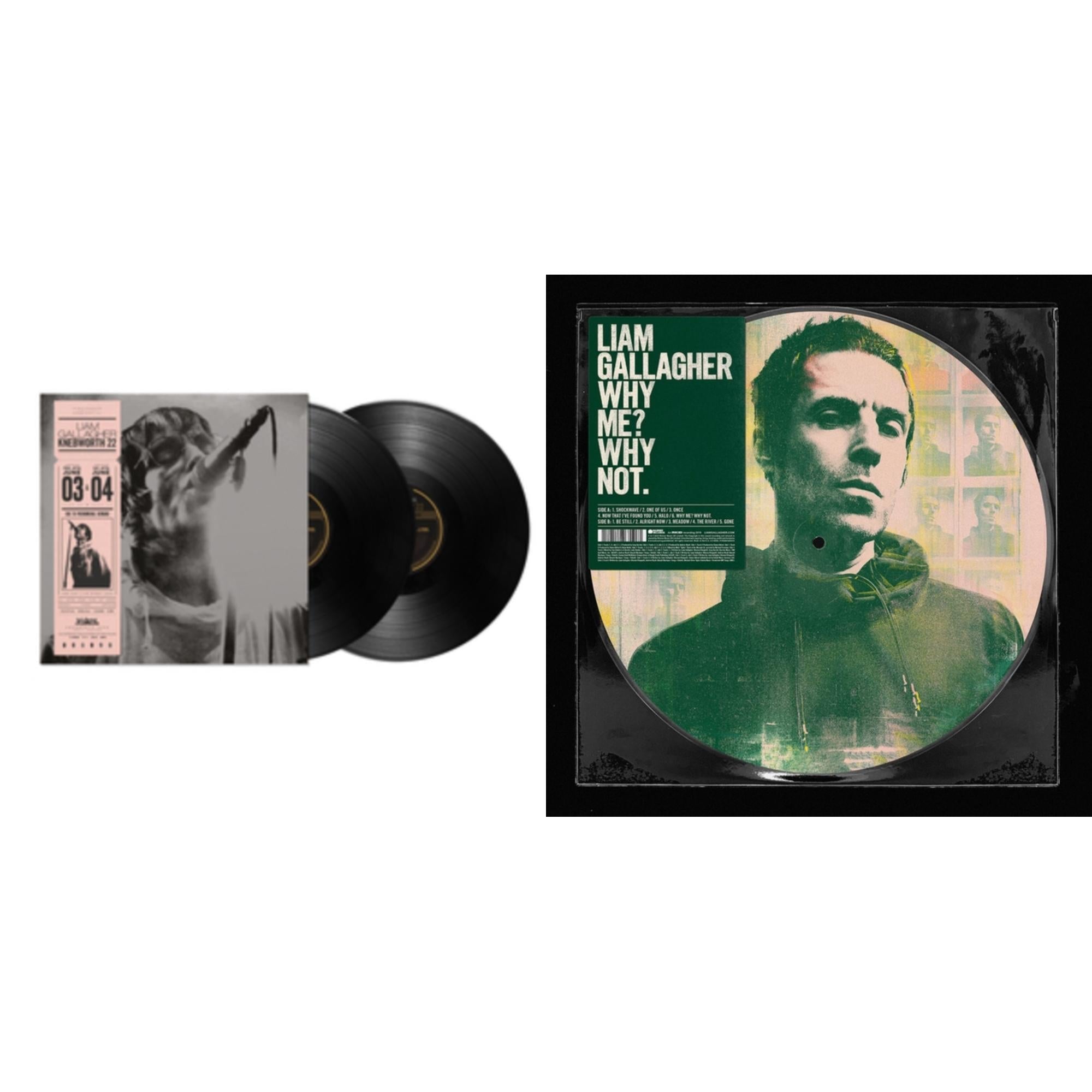Why Me? Why Not (Picutre Disc) & Live At Knebworth '22 (2LP)