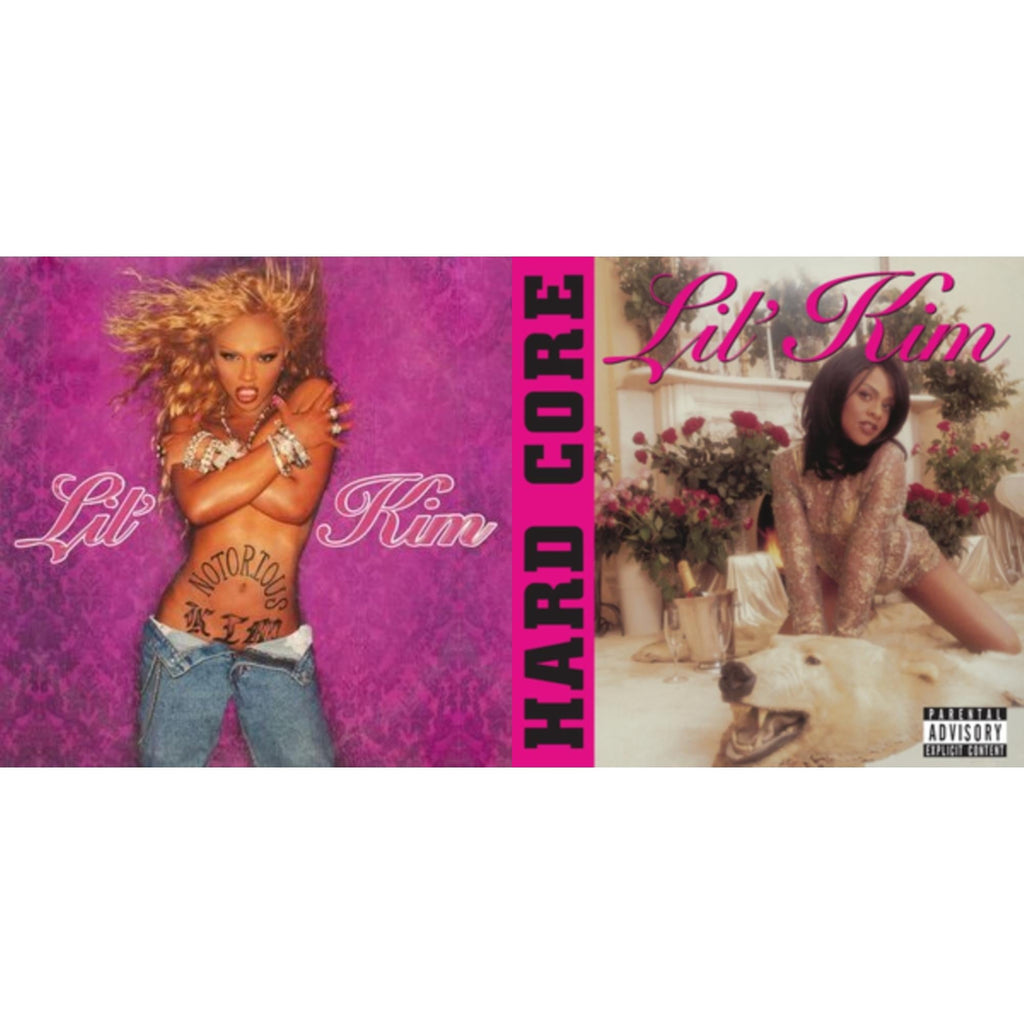 Lil' Kim - Hard Core (2LP) & Notorious K.I.M. (2LP/Pink/Black Mixed Vinyl)