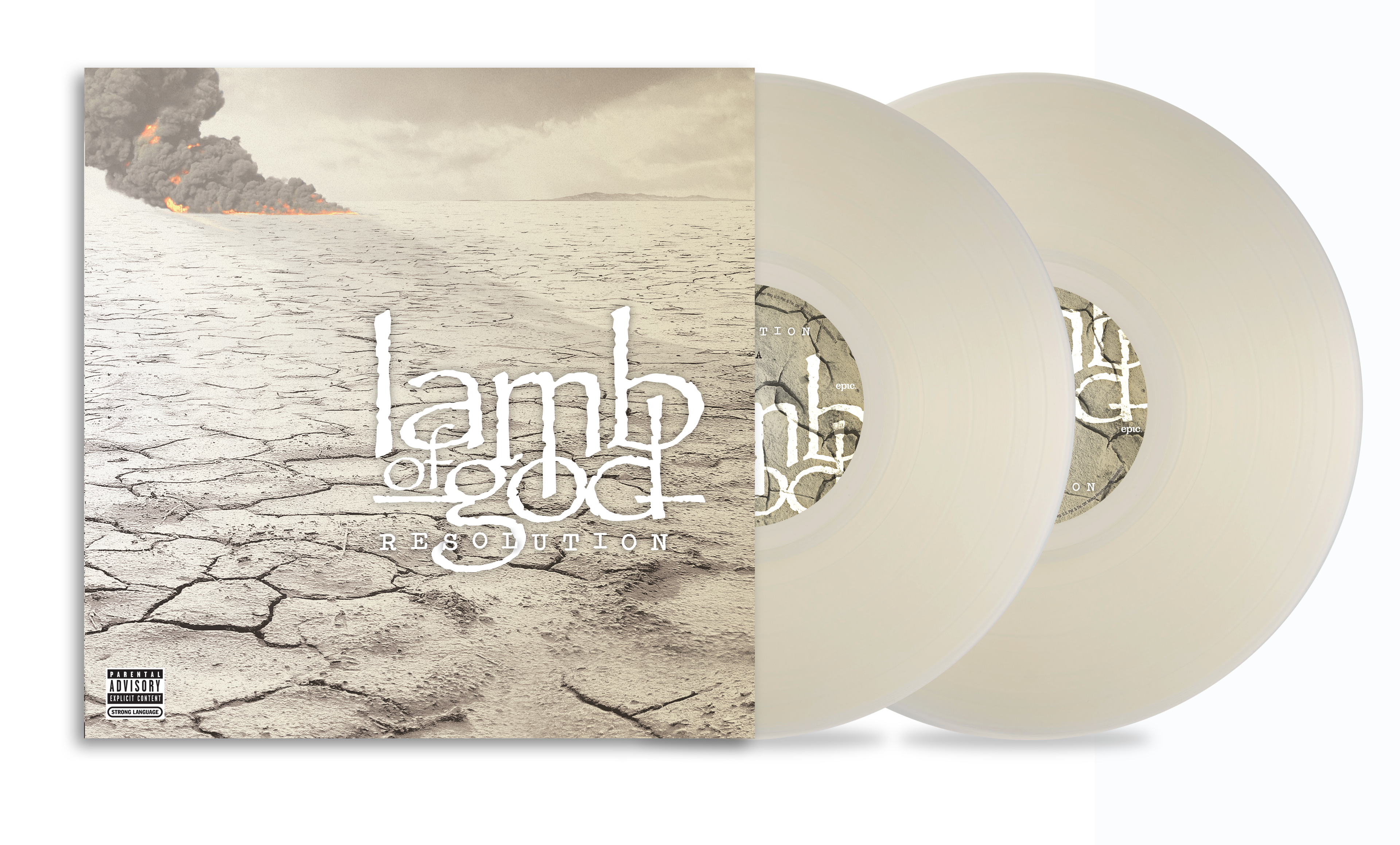 Lamb Of God ‘Resolution’ 2LP (Limited Edition – Only 500 Made, Ivory Vinyl) Vinyl Record