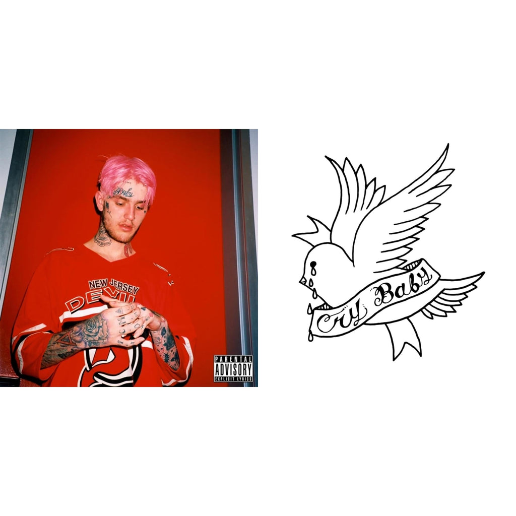 Lil Peep - Crybaby (Opaque White LP Vinyl) & Hellboy (2LP)