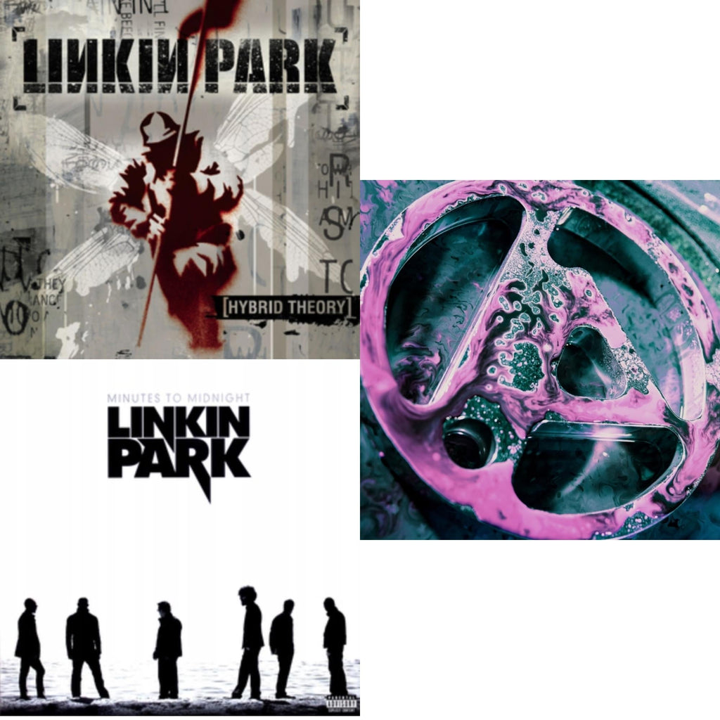 From Zero (Deluxe/2LP/Translucent Emerald Green Vinyl) & Hybrid Theory & Minutes To Midnight
