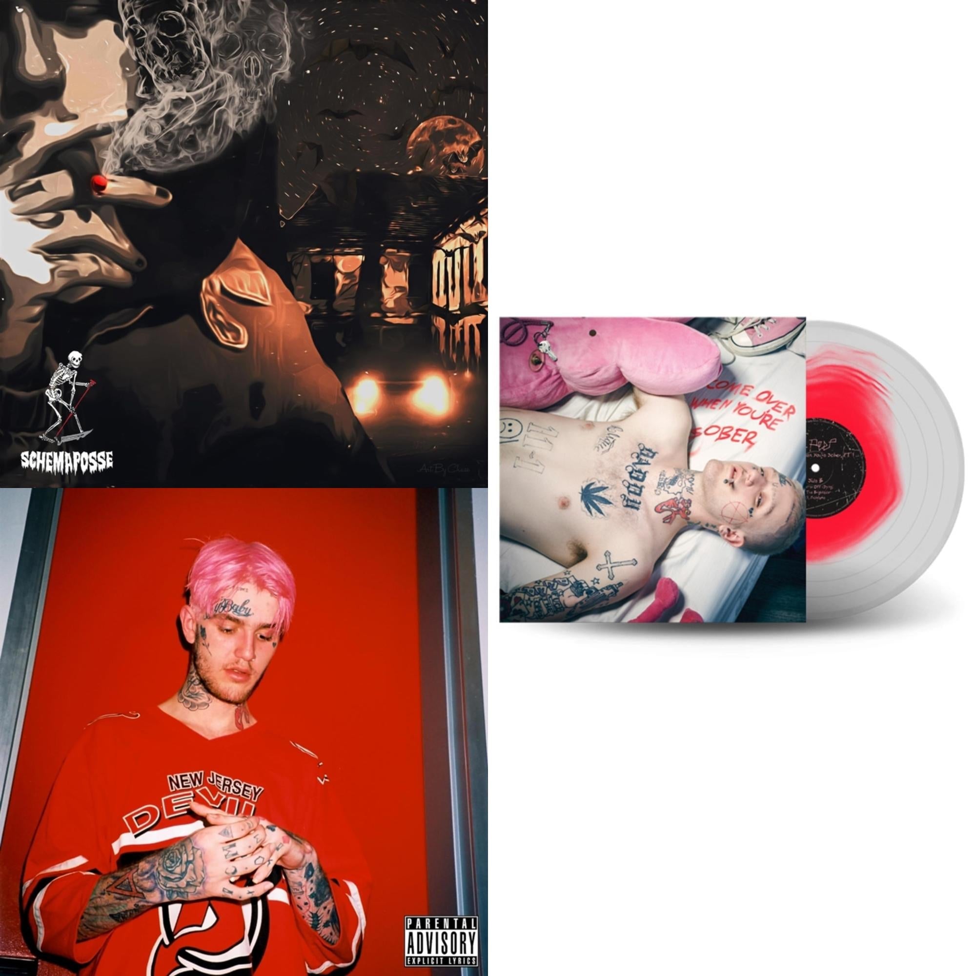 Hellboy (2LP) & Live Forever & Come Over When You're Sober, Pt.1 (Pink In Clear LP Vinyl)
