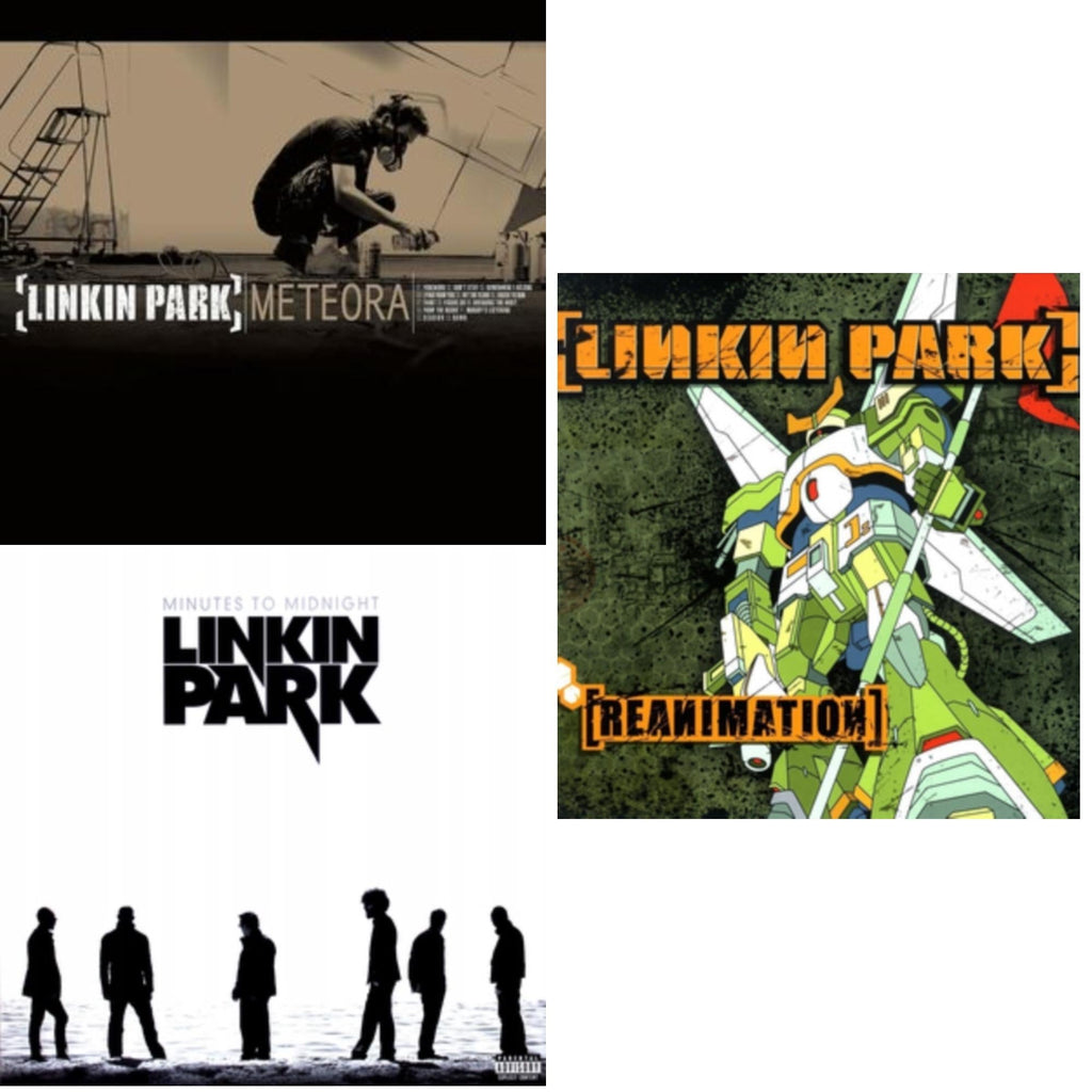 Linkin Park - Meteora & Minutes To Midnight & Reanimation - LP Vinyl Bundle