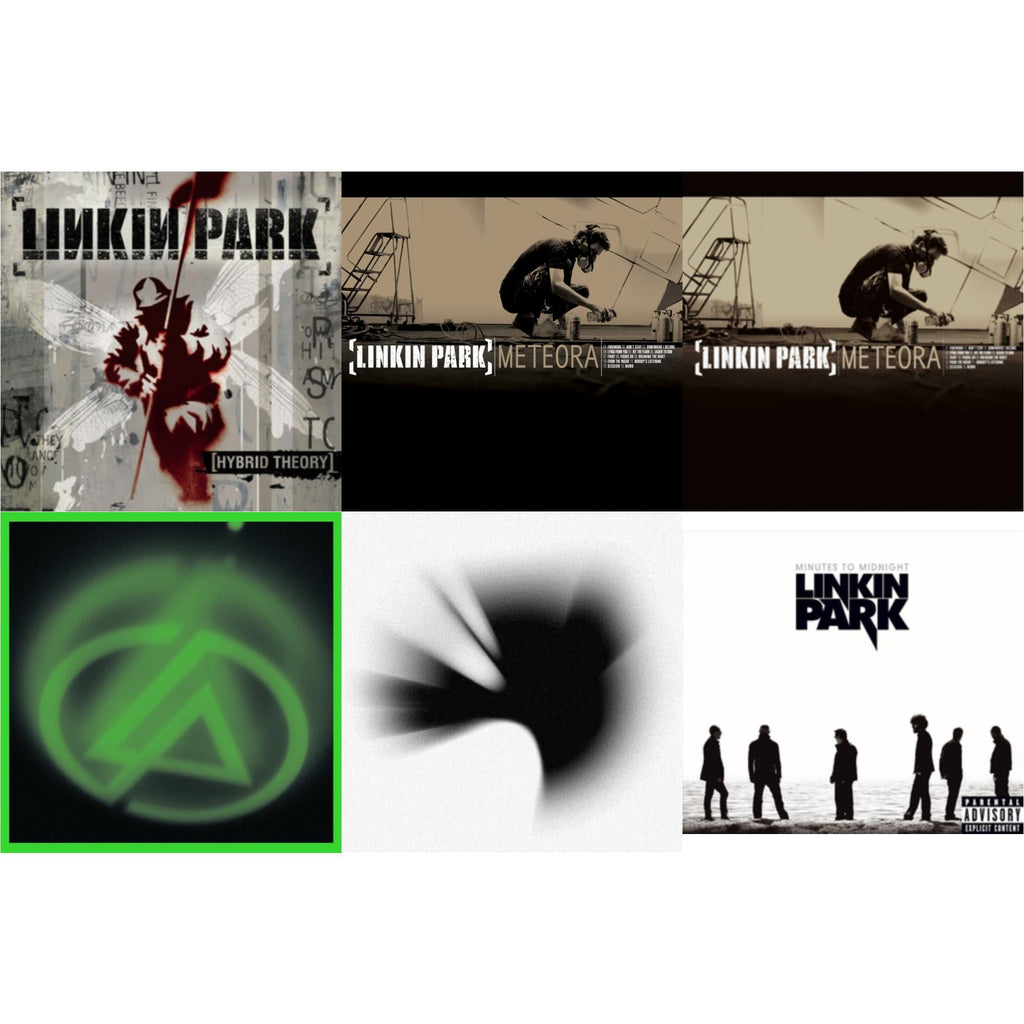 Hybrid Theory & Meteora & Meteora & Papercuts & Thousand Suns & Minutes To Midnight