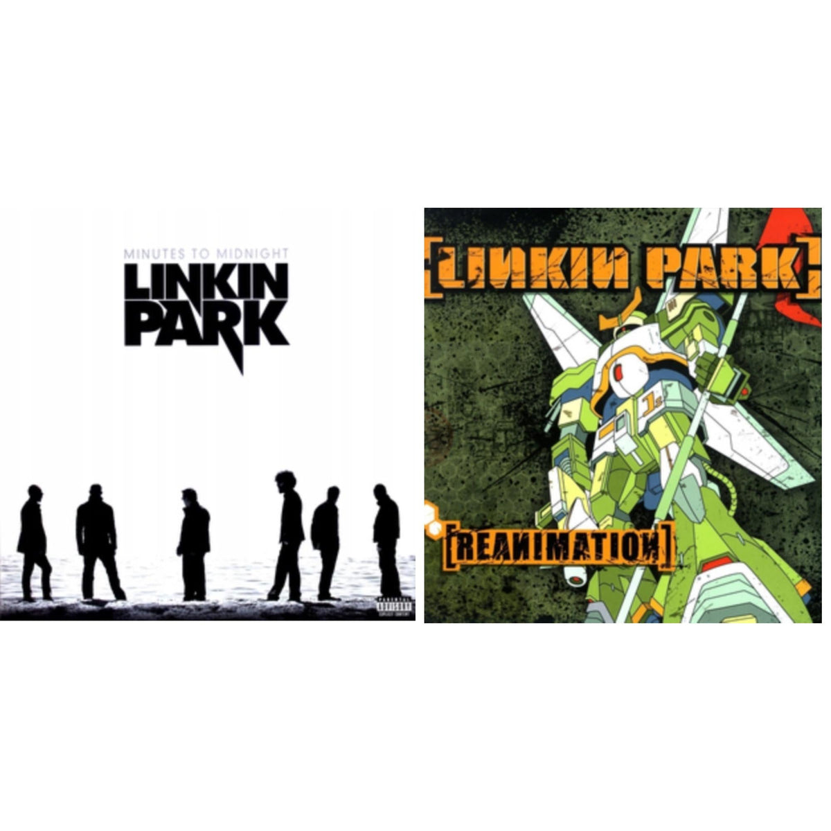 Linkin Park - Minutes To Midnight & Reanimation - LP Vinyl Bundle
