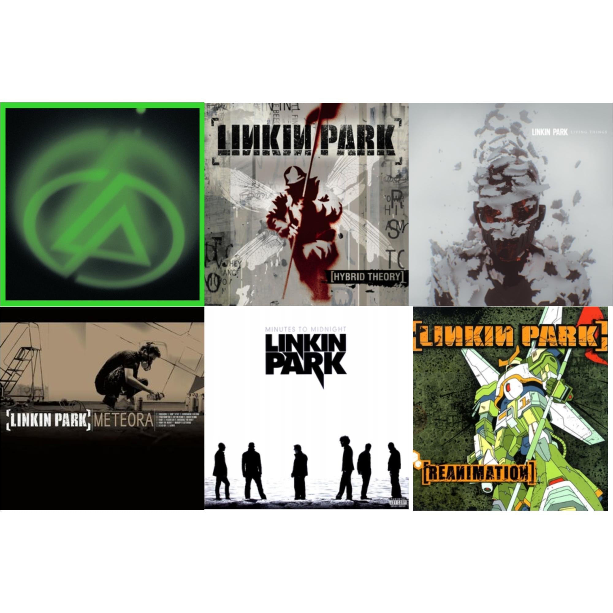 Linkin Park - Papercuts (2LP) & Meteora & Reanimation & Living Things & Hybrid Theory & Minutes To Midnight