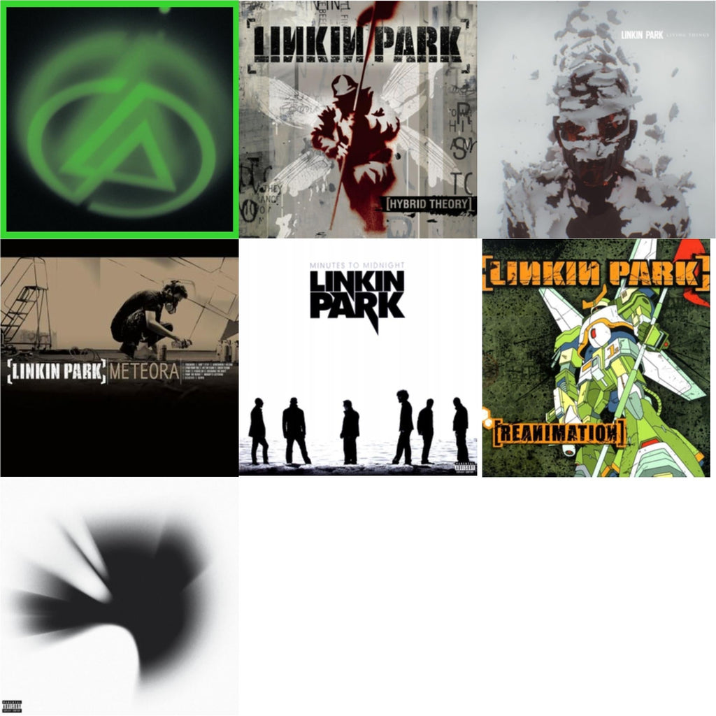 Linkin Park - Papercuts (2LP) & Meteora & Reanimation & Living Things & Hybrid Theory & Thousand Suns & Minutes To Midnight
