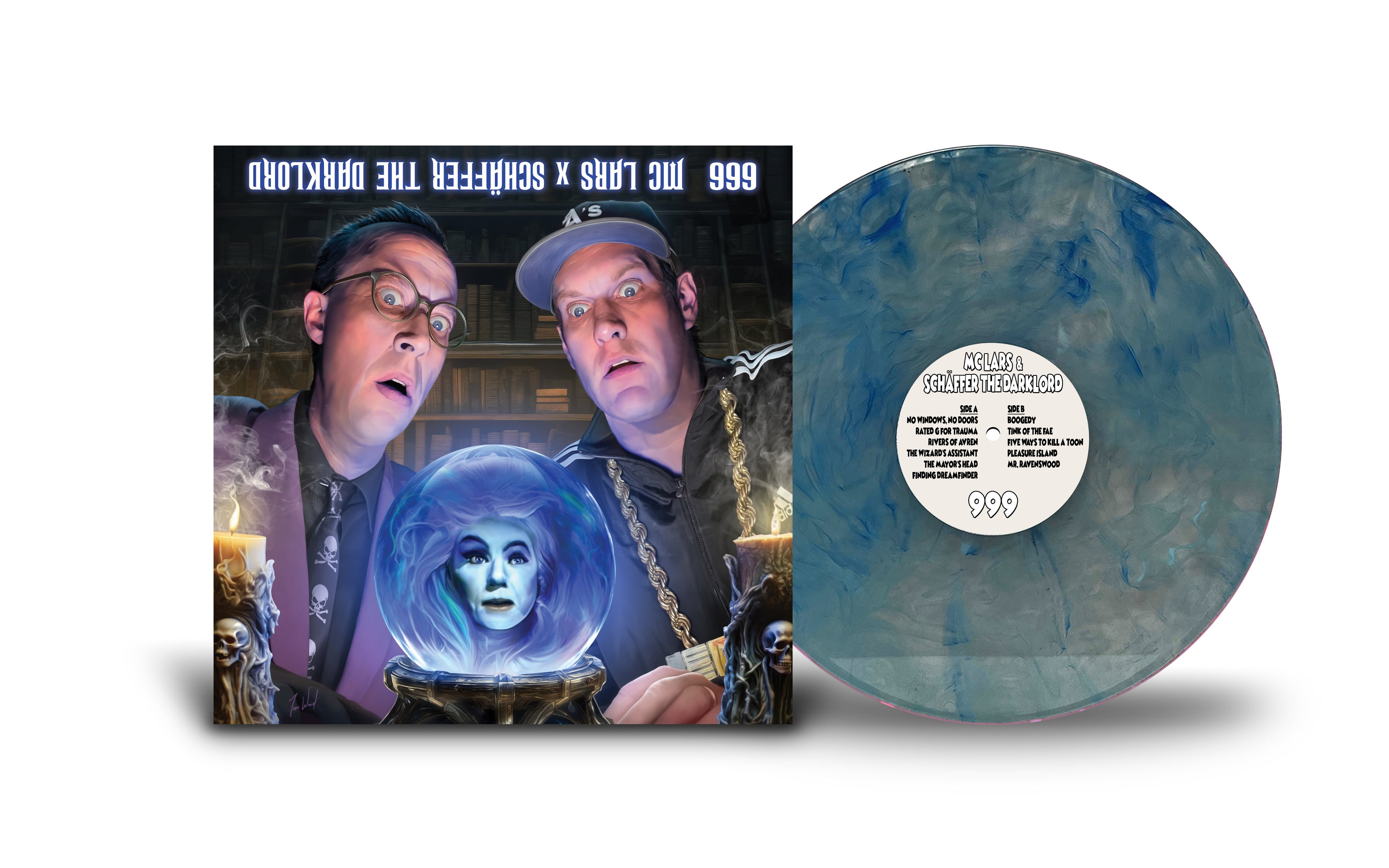 999 - Sapphire Swirl LP Vinyl Record