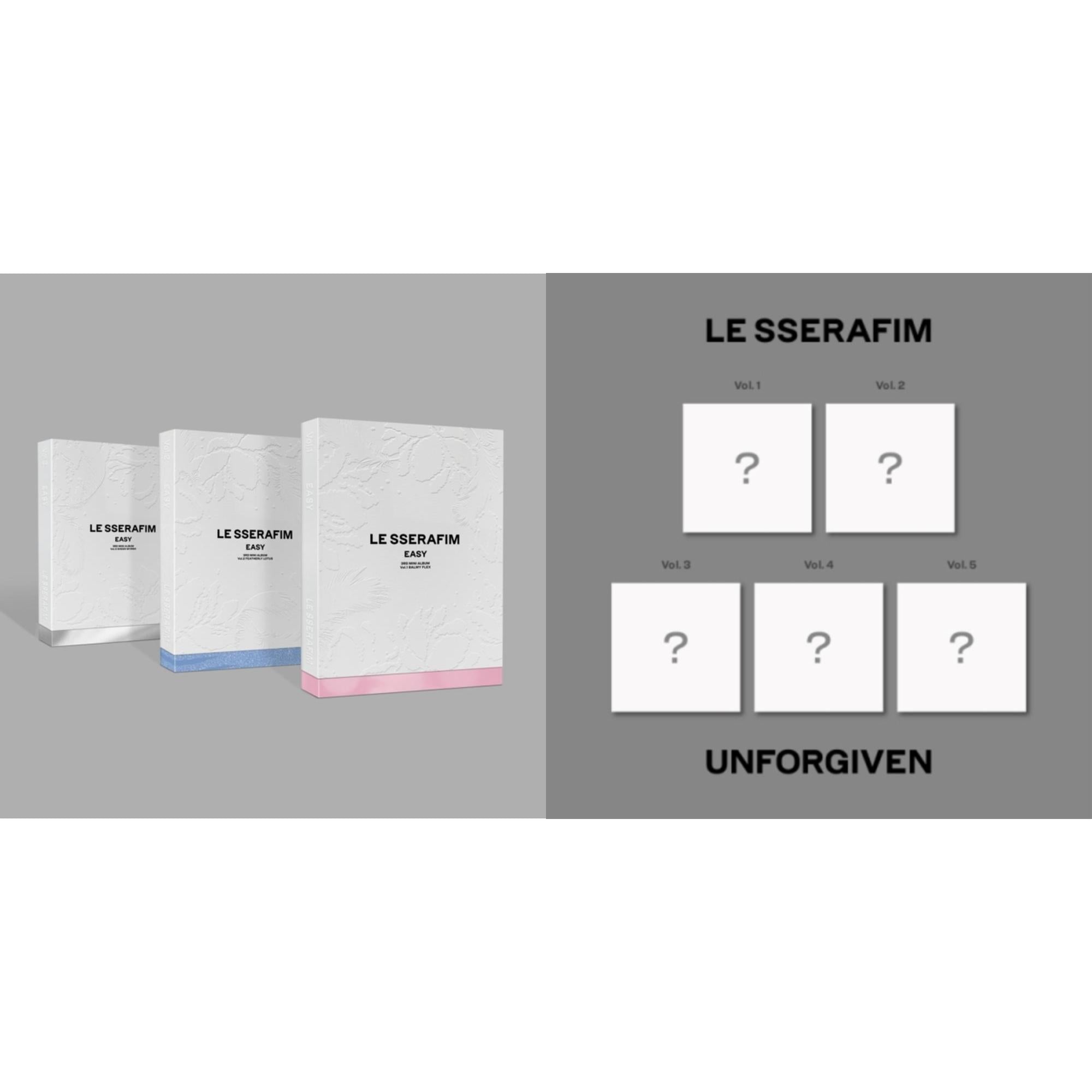 Easy: 3Rd Mini Album (Balmy Flex) & Unforgiven (1St Studio Album) (Compact Version)