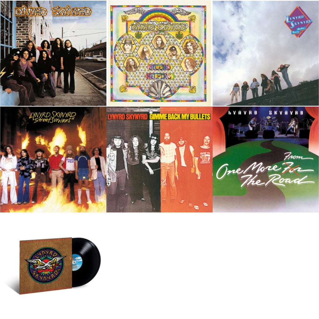 Pronounced Leh-Nerd Skin-Nerd & Second Helping & Nuthin Fancy & Street Survivors & Gimme Back My Bullets & One More From The Road & Skynyrd's Innyrds (Their Greatest Hits)