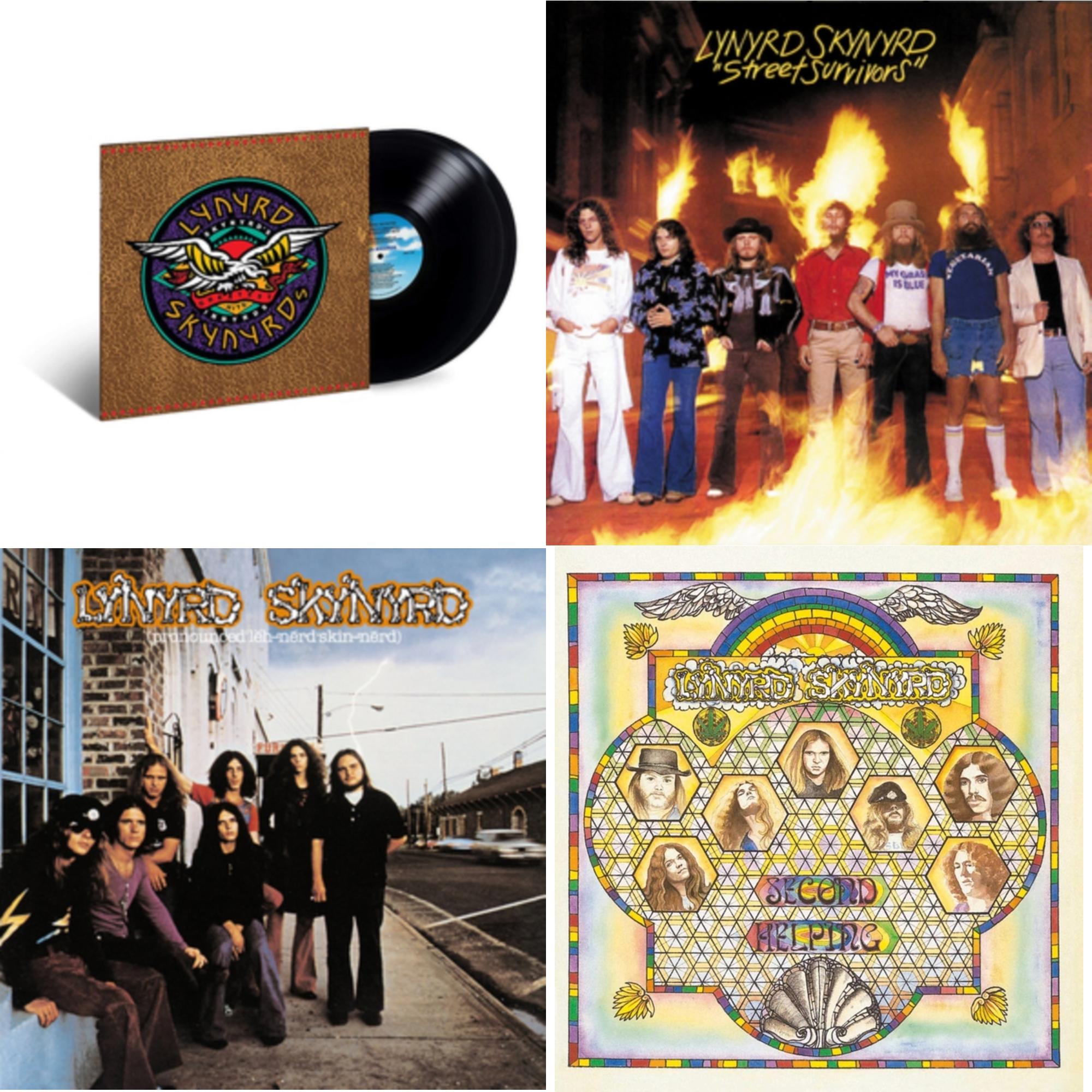Pronounced Leh-Nerd Skin-Nerd & Second Helping & Street Survivors & Skynyrd's Innyrds (Their Greatest Hits)