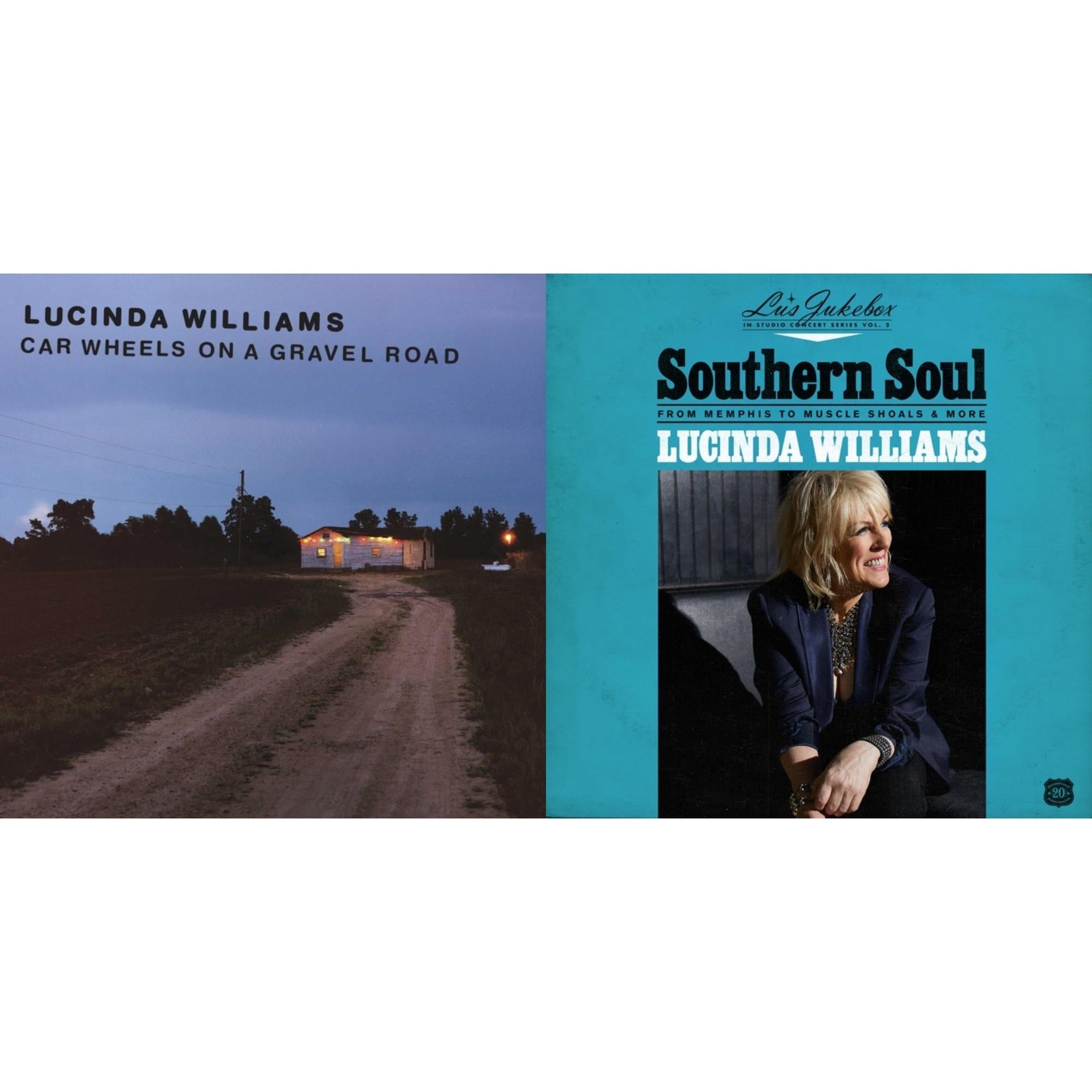 Car Wheels On A Gravel Road (Yellow LP Vinyl) & Lu's Jukebox Vol. 2: Southern Soul: From Memphis To Muscle Shoals