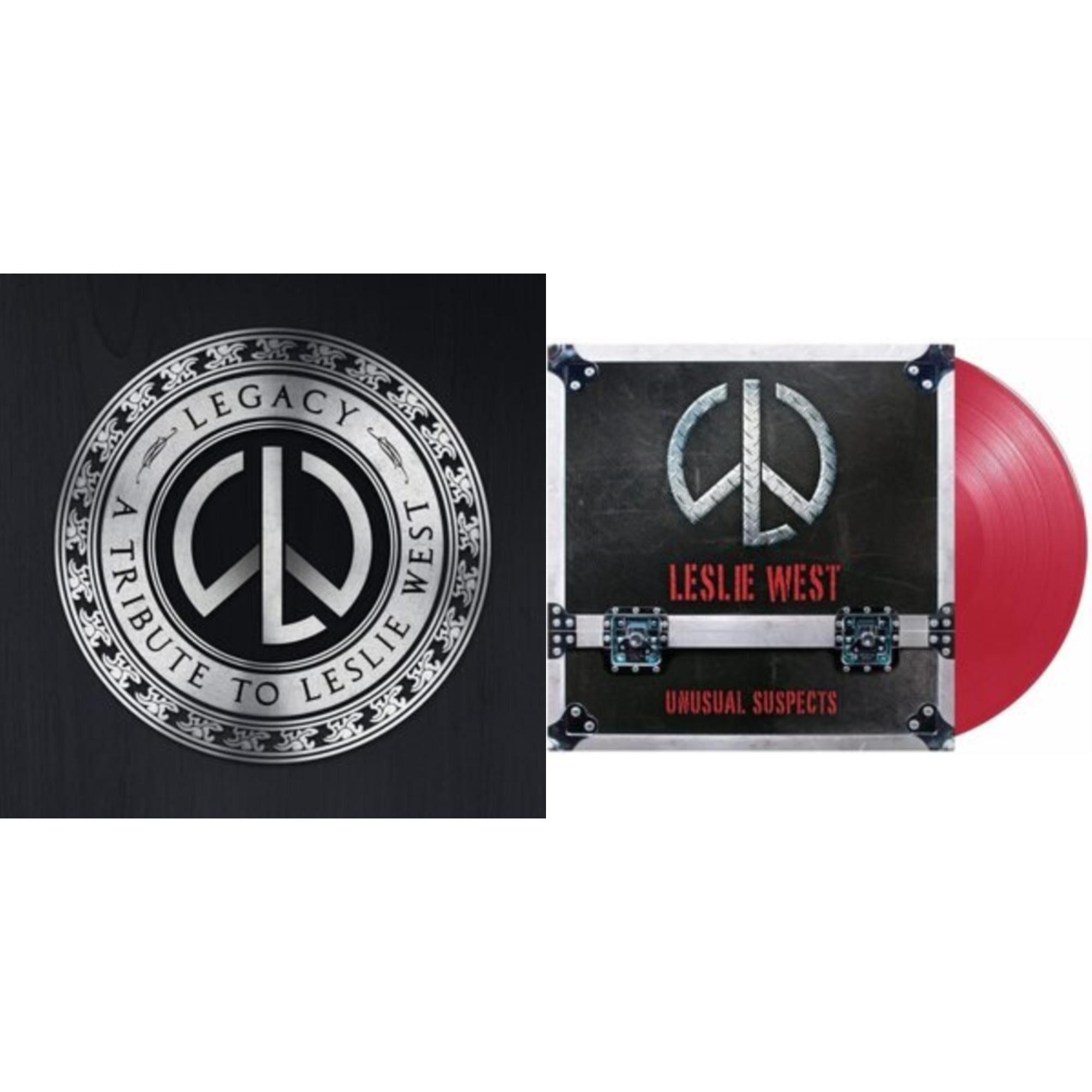 Leslie West - Legacy: A Tribute To Leslie West & Unusual Suspects (Transparent Red LP Vinyl)