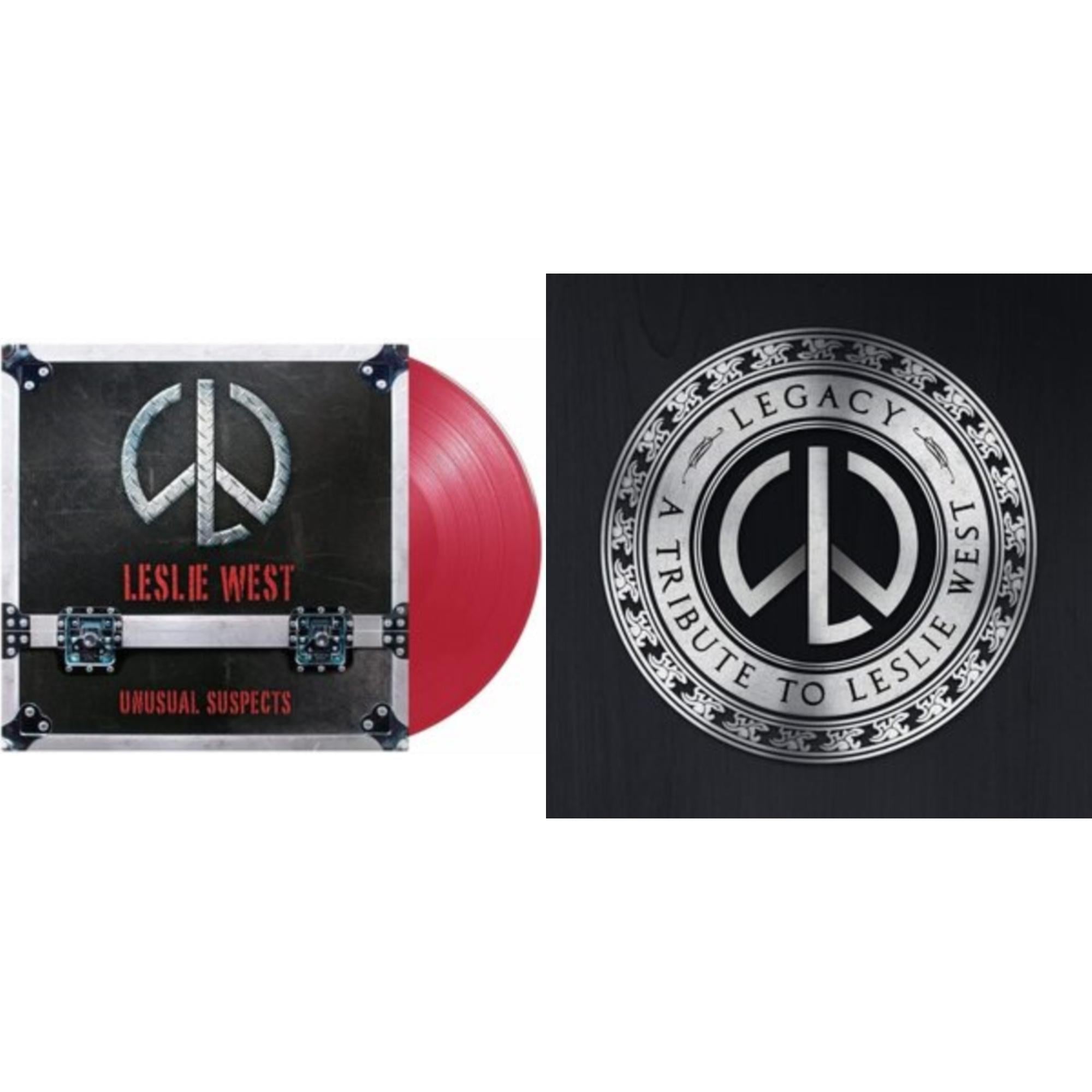 Leslie West - Unusual Suspects (Transparent Red LP Vinyl) & Legacy: A Tribute To Leslie West
