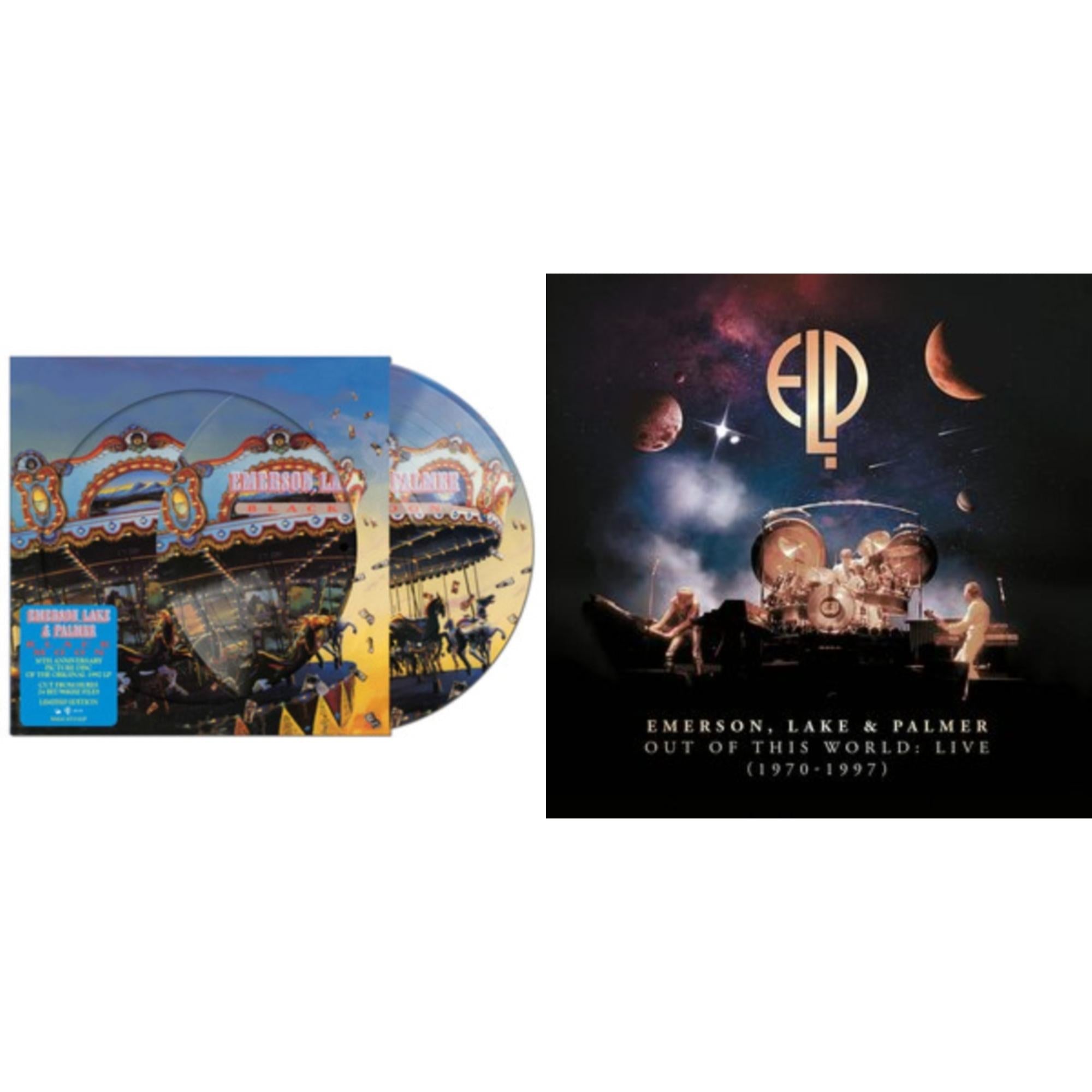 Lake & Palmer Emerson - Out Of This World: Live (1970-1997) (10LP) & Black Moon