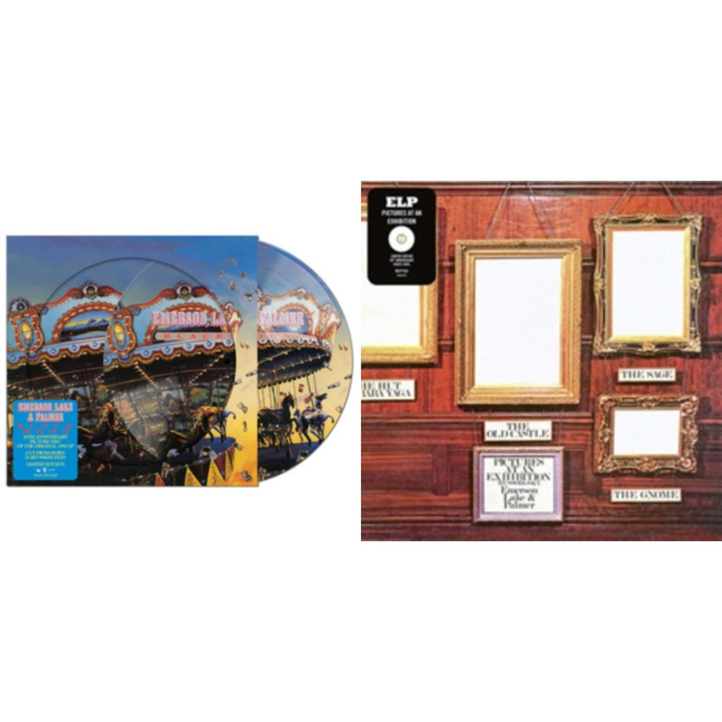 Lake & Palmer Emerson - Black Moon & Pictures At An Exhibition (White LP Vinyl)