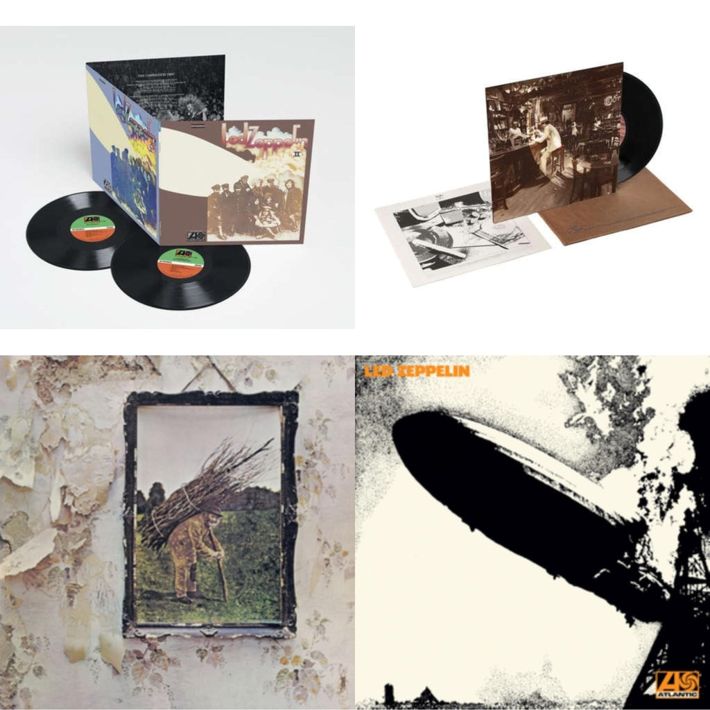 Led Zeppelin Ii (Deluxe Remastered/2LP/180) & In Through The Out Door & Led Zeppelin Iv & Led Zeppelin I (180G/Remastered)