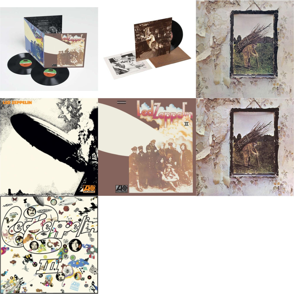 Led Zeppelin Ii (Deluxe Remastered/2LP/180) & In Through The Out Door & Led Zeppelin Iii (Remastered Original/180G) & Led Zeppelin Iv & Led Zeppelin Ii (180G/Remastered) & Led Zeppelin I (180G/Remastered) & Led Zeppelin Iv (Clear LP Vinyl/180G) (Atl75)