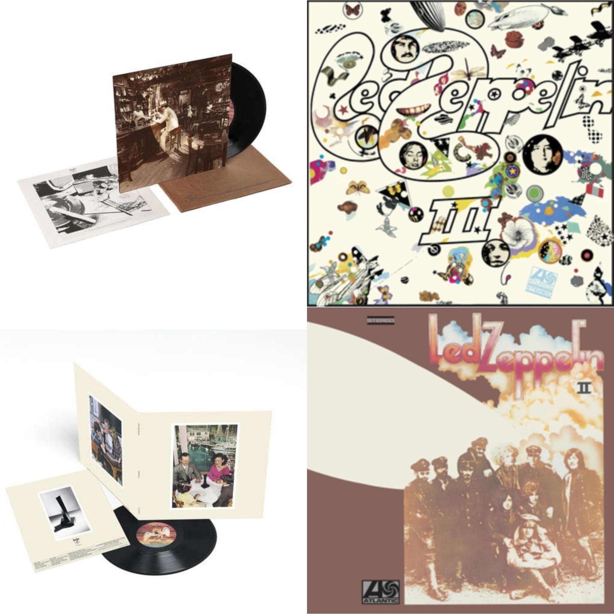 In Through The Out Door & Led Zeppelin Iii (Remastered Original/180G) & Presence & Led Zeppelin Ii (180G/Remastered)