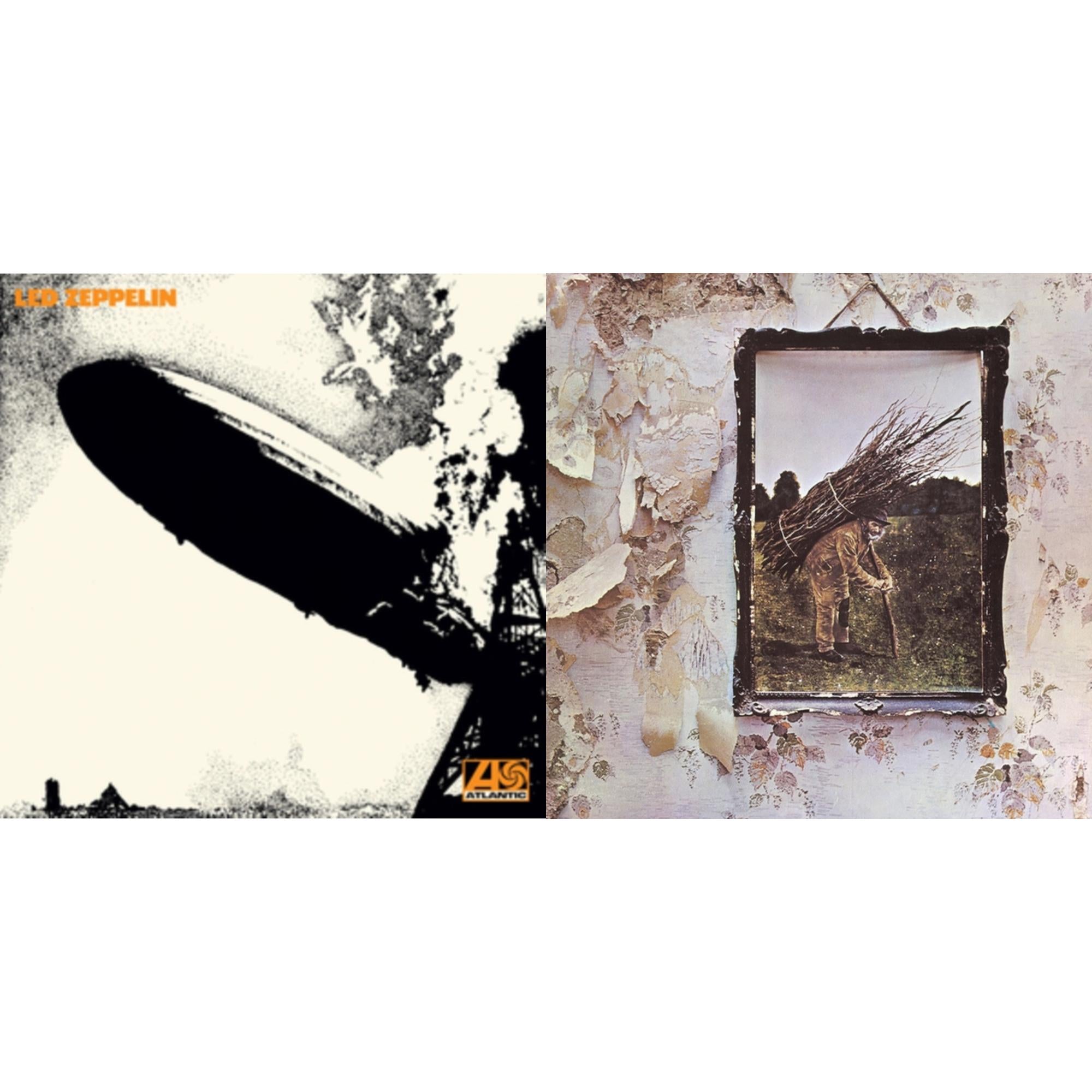 Led Zeppelin I (180G/Remastered) & Led Zeppelin Iv (Clear LP Vinyl/180G) (Atl75)