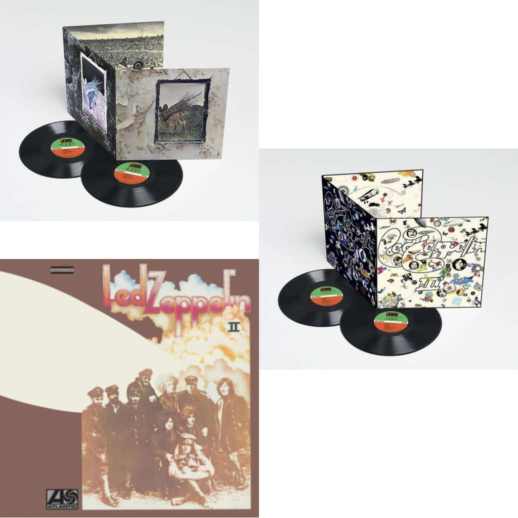Led Zeppelin Iv (Deluxe Remastered/2LP/180G) & Led Zeppelin Iii (2LP/180G) & Led Zeppelin Ii (180G/Remastered)