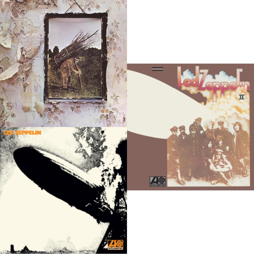 Led Zeppelin Ii (180G/Remastered) & Led Zeppelin I (180G/Remastered) & Led Zeppelin Iv (Clear LP Vinyl/180G) (Atl75)