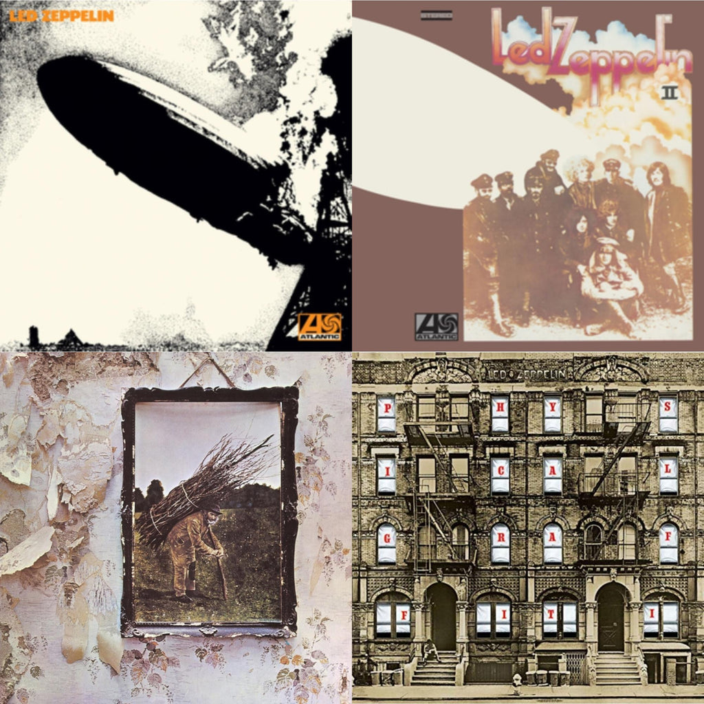 Physical Graffiti (2015 Remaster) & Led Zeppelin Ii (180G/Remastered) & Led Zeppelin I (180G/Remastered) & Led Zeppelin Iv (Clear LP Vinyl/180G) (Atl75)
