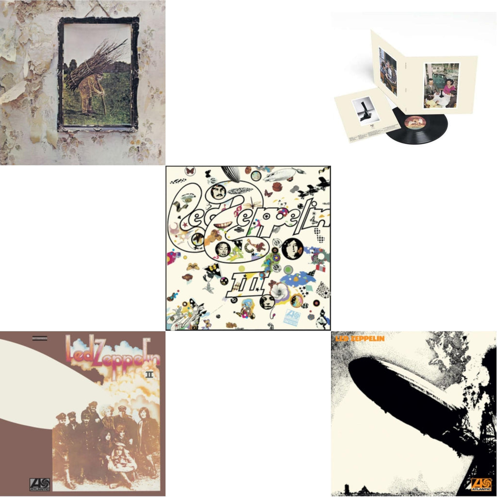 Led Zeppelin Iii (Remastered Original/180G) & Led Zeppelin Iv & Presence & Led Zeppelin Ii (180G/Remastered) & Led Zeppelin I (180G/Remastered)