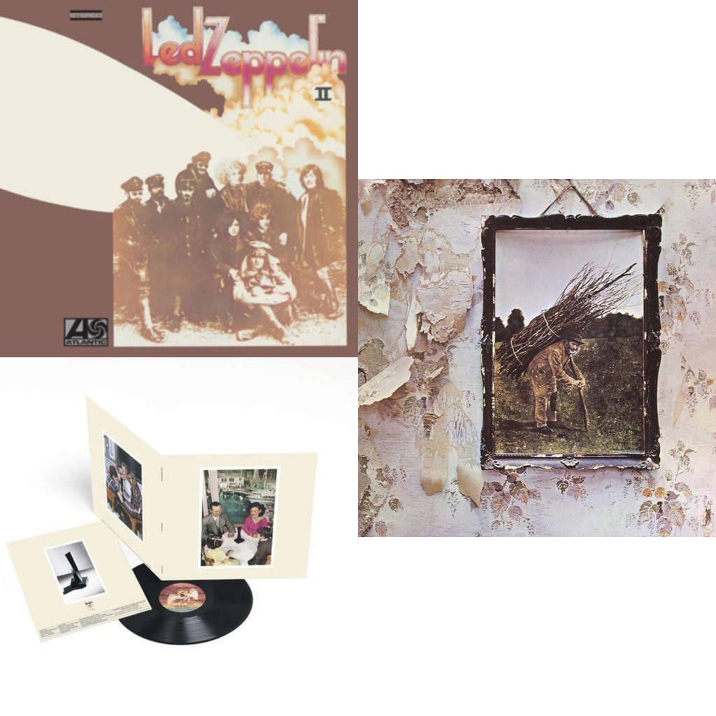 Presence & Led Zeppelin Ii (180G/Remastered) & Led Zeppelin Iv (Clear LP Vinyl/180G) (Atl75)