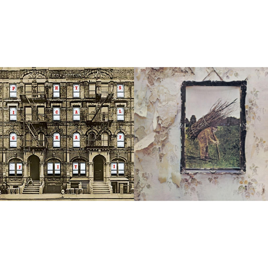 Led Zeppelin - Physical Graffiti (2015 Remaster) & Led Zeppelin Iv - LP Vinyl Bundle