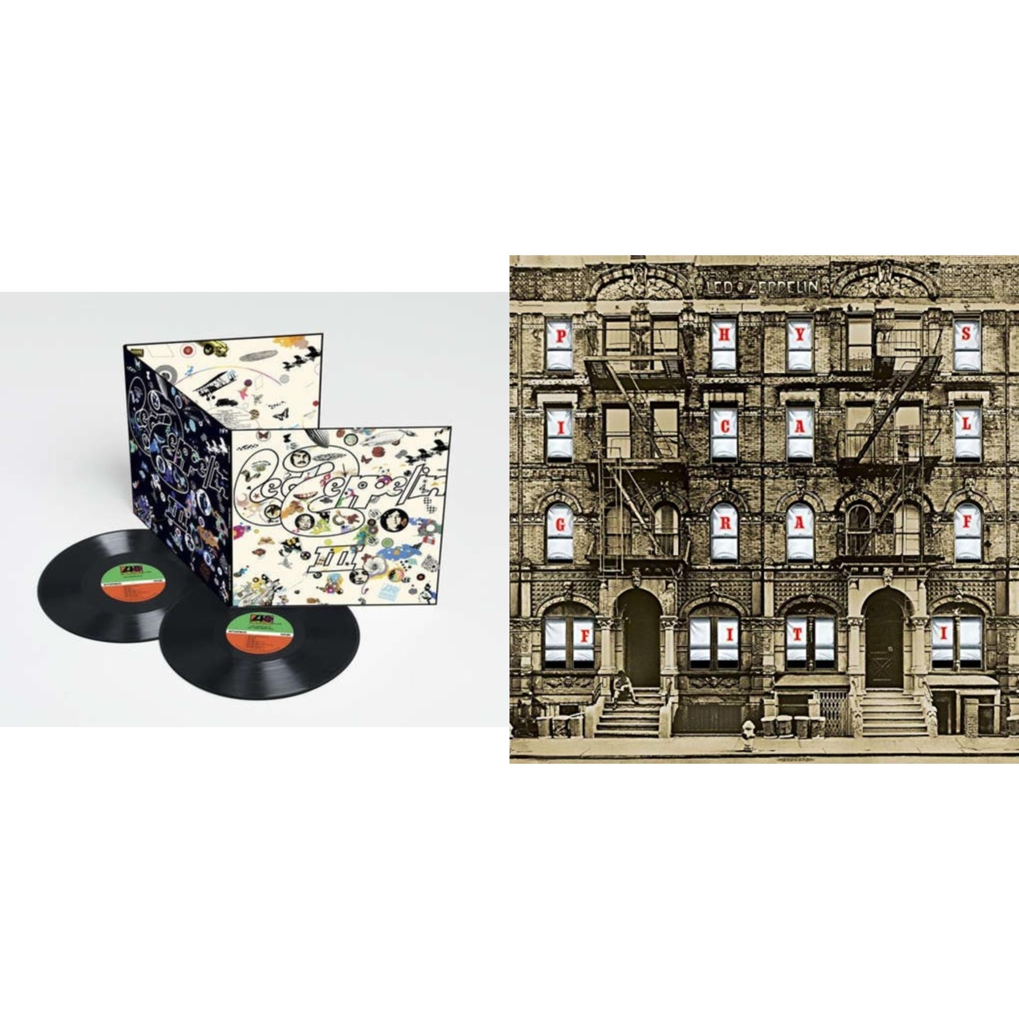 Led Zeppelin Iii (2LP/180G) & Physical Graffiti (2015 Remaster)