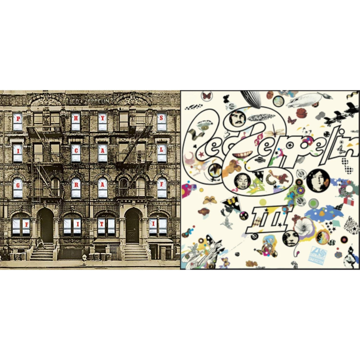 Led Zeppelin Iii (Remastered Original/180G) & Physical Graffiti (2015 Remaster)
