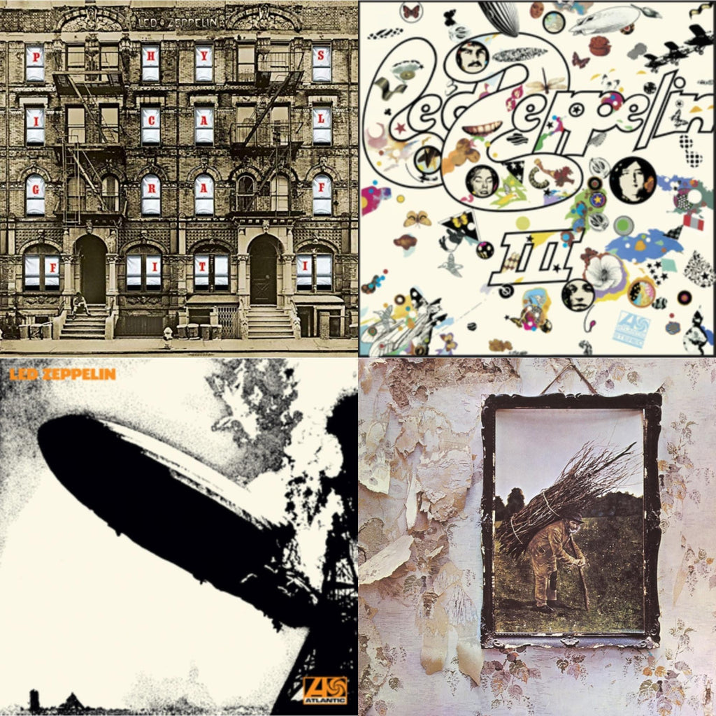 Led Zeppelin Iii (Remastered Original/180G) & Physical Graffiti (2015 Remaster) & Led Zeppelin I (180G/Remastered) & Led Zeppelin Iv (Clear LP Vinyl/180G) (Atl75)