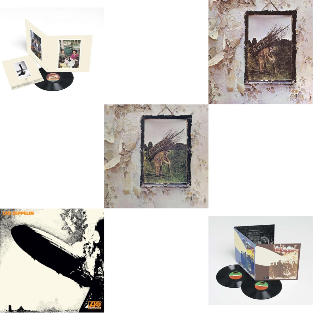 Led Zeppelin Ii (Deluxe Remastered/2LP/180) & Led Zeppelin Iv & Presence & Led Zeppelin I (180G/Remastered) & Led Zeppelin Iv (Clear LP Vinyl/180G) (Atl75)