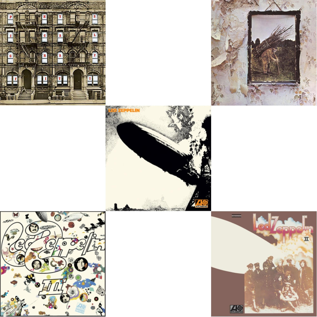 Led Zeppelin Iii (Remastered Original/180G) & Physical Graffiti (2015 Remaster) & Led Zeppelin Ii (180G/Remastered) & Led Zeppelin I (180G/Remastered) & Led Zeppelin Iv (Clear LP Vinyl/180G) (Atl75)