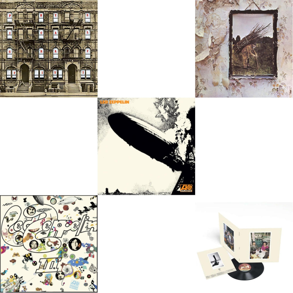 Led Zeppelin Iii (Remastered Original/180G) & Physical Graffiti (2015 Remaster) & Presence & Led Zeppelin I (180G/Remastered) & Led Zeppelin Iv (Clear LP Vinyl/180G) (Atl75)